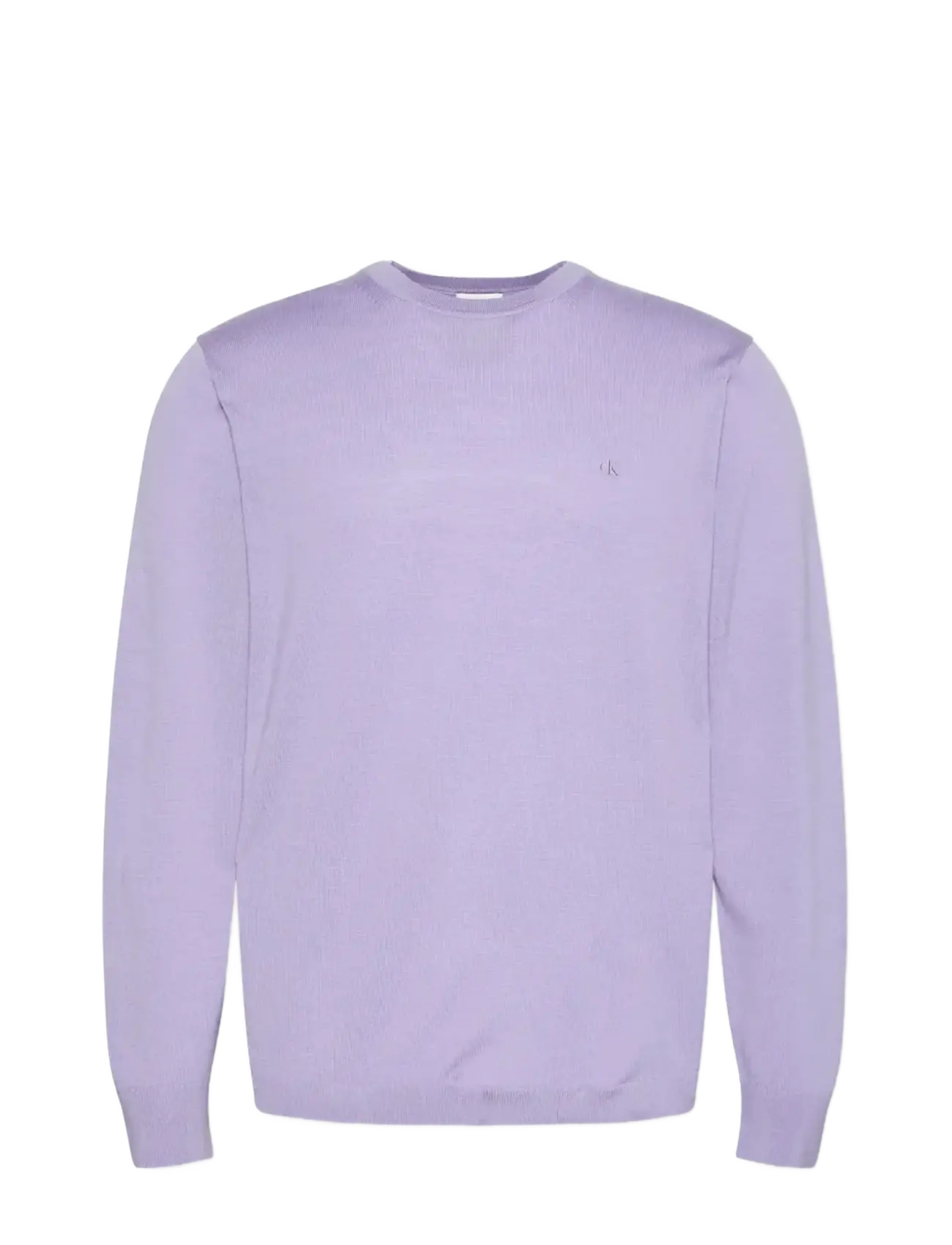 Calvin Klein LS 100% MERINO CREW 14GG - Kudumid - DAYBREAK / purple