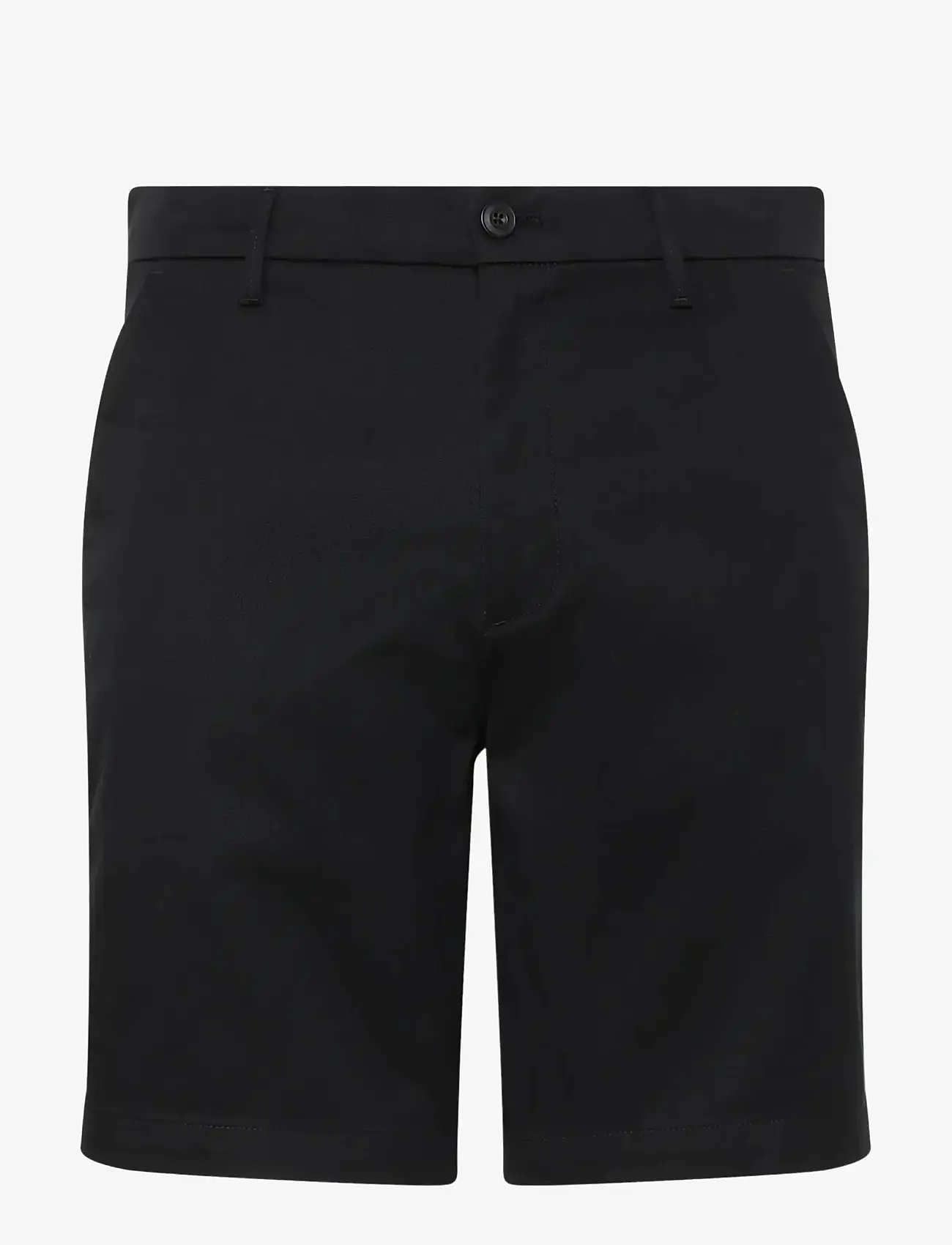 Calvin Klein - 9 IN STRAIGHT REFINED CTTN STRET - chinos shorts - black - 1