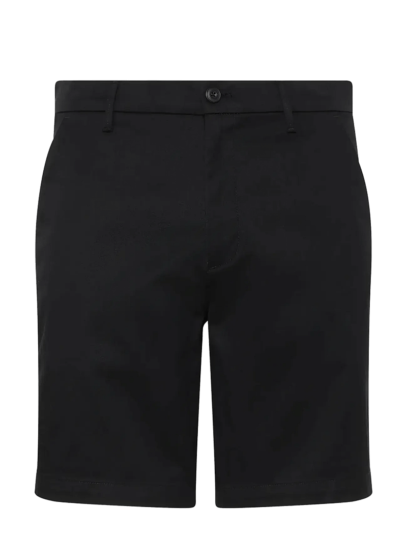 Calvin Klein - 9 IN STRAIGHT REFINED CTTN STRET - chinos shorts - black - 1
