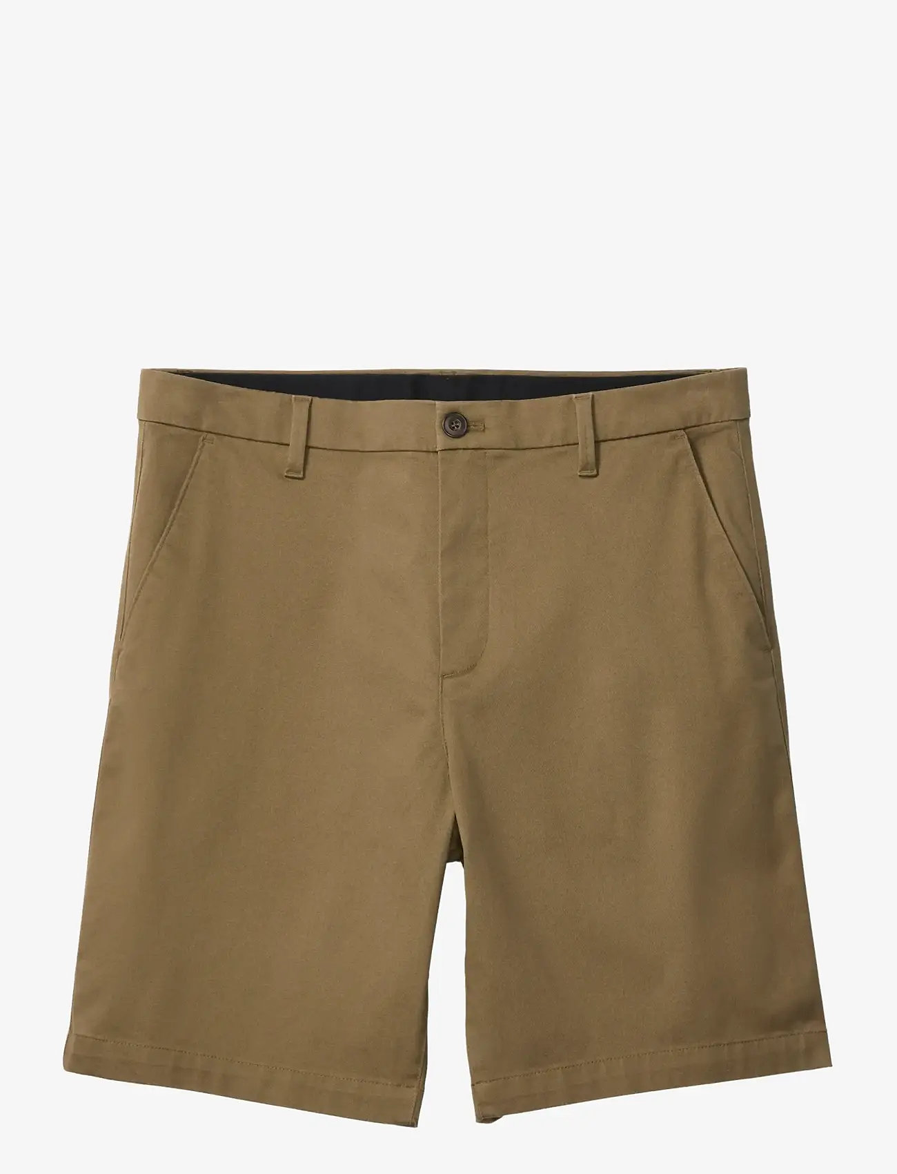 Calvin Klein - 9 IN STRAIGHT REFINED CTTN STRET - chinos shorts - capers - 1