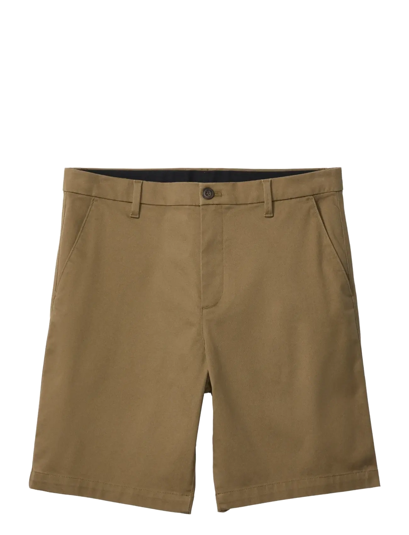 Calvin Klein - 9 IN STRAIGHT REFINED CTTN STRET - chinos shorts - capers - 1