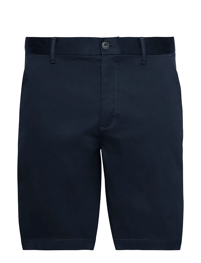 Calvin Klein - 9 IN STRAIGHT REFINED CTTN STRET - chinos shorts - dark sapphire - 1
