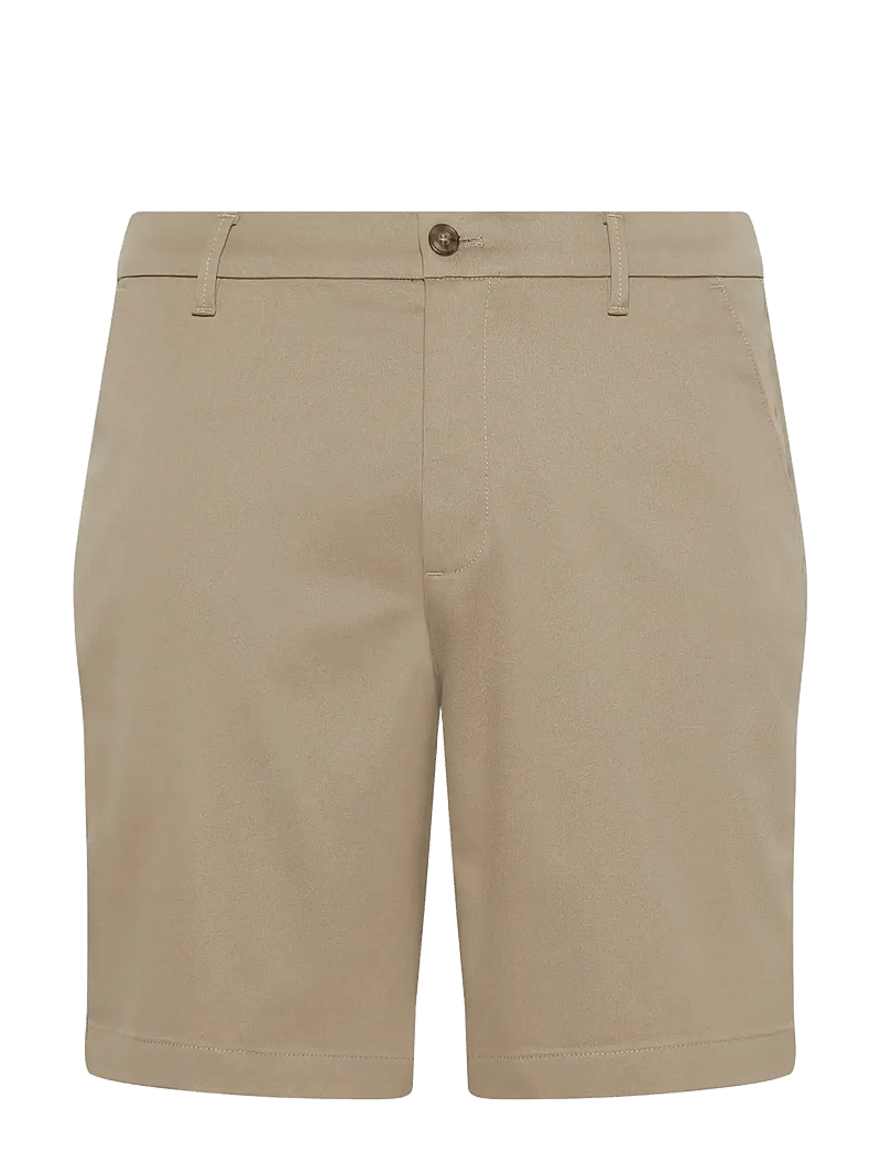 Calvin Klein - 9 IN STRAIGHT REFINED CTTN STRET - chinos shorts - vintage khaki - 1