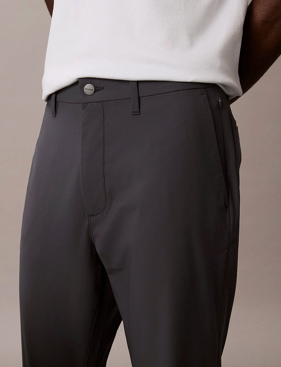 Calvin Klein - SLIM TECH STRETCH TROUSER - india ink - 4