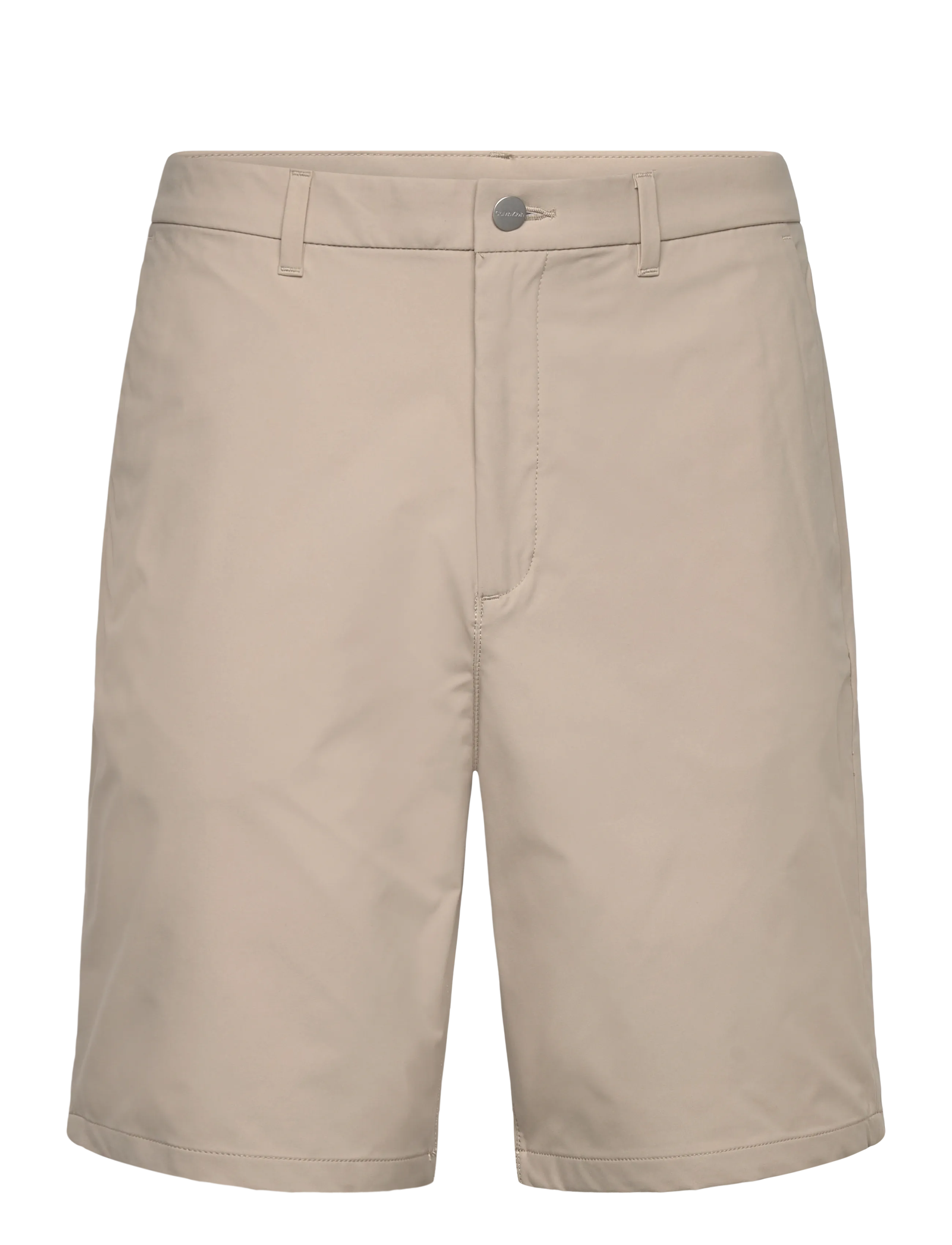 Calvin Klein 9 IN STRAIGHT TECH STRETCH SHORT - Shorts - PLAZA TAUPE / beige