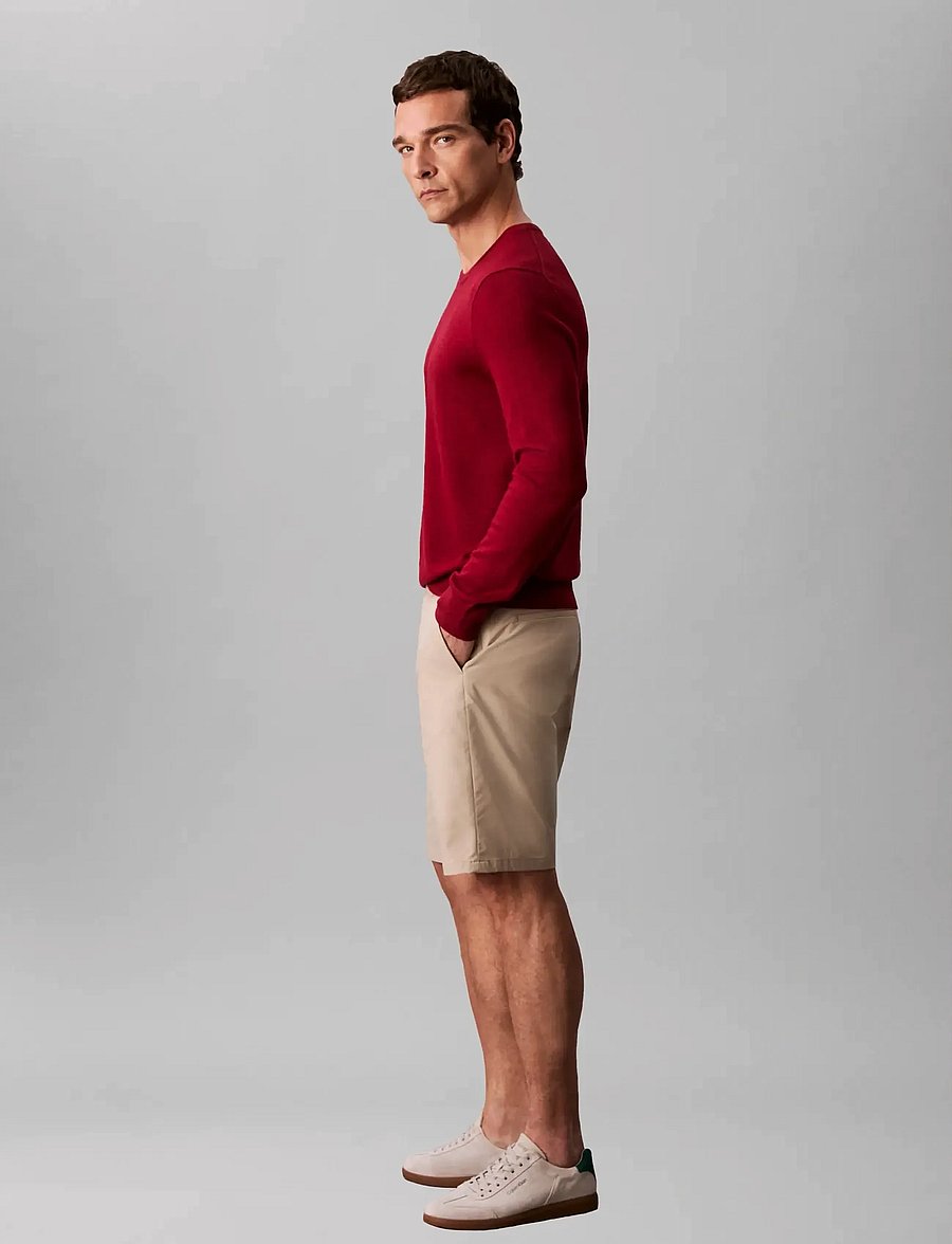 Calvin Klein - 9 IN STRAIGHT TECH STRETCH SHORT - casual shorts - plaza taupe - 5