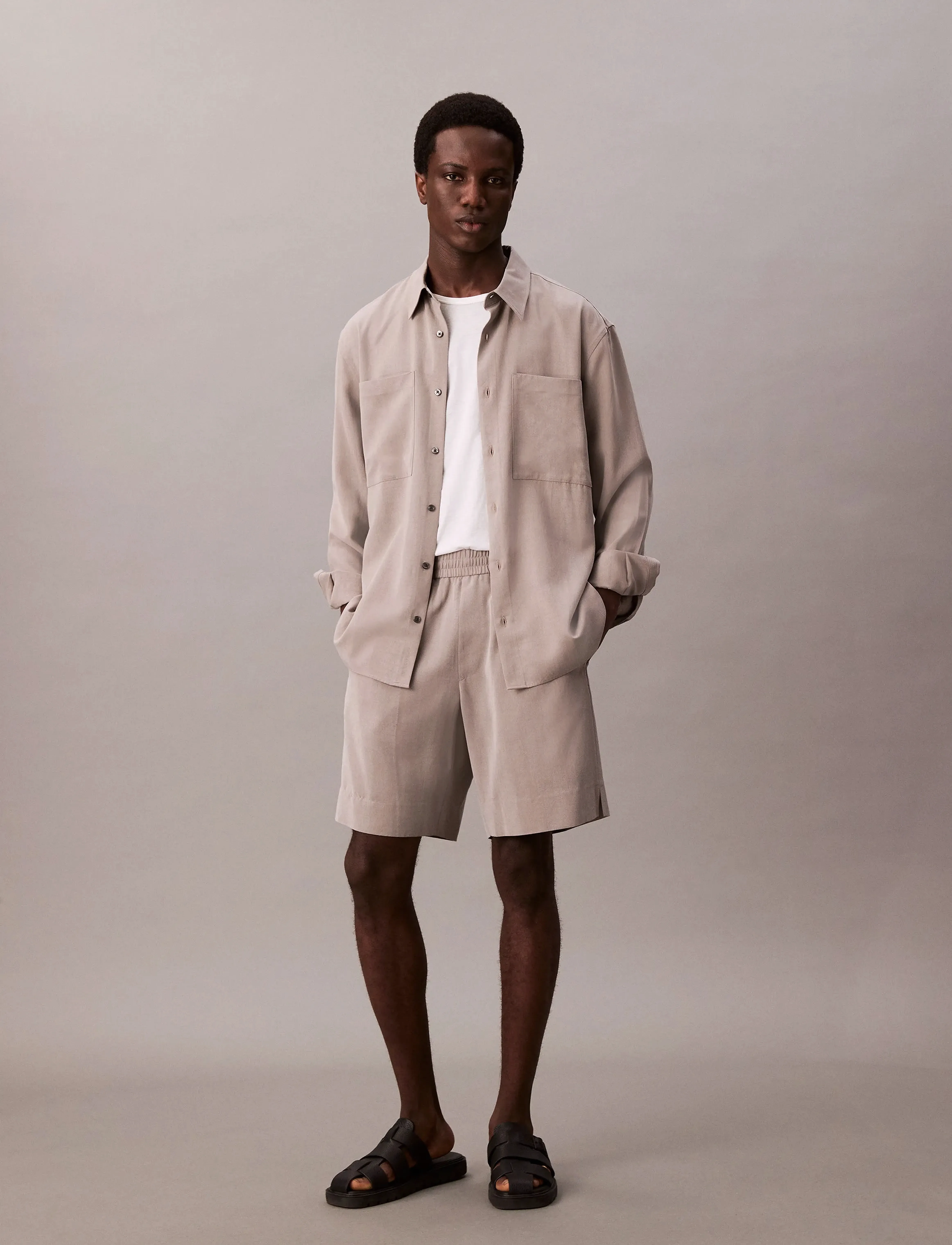 Ls Drapey Relaxed Shirt