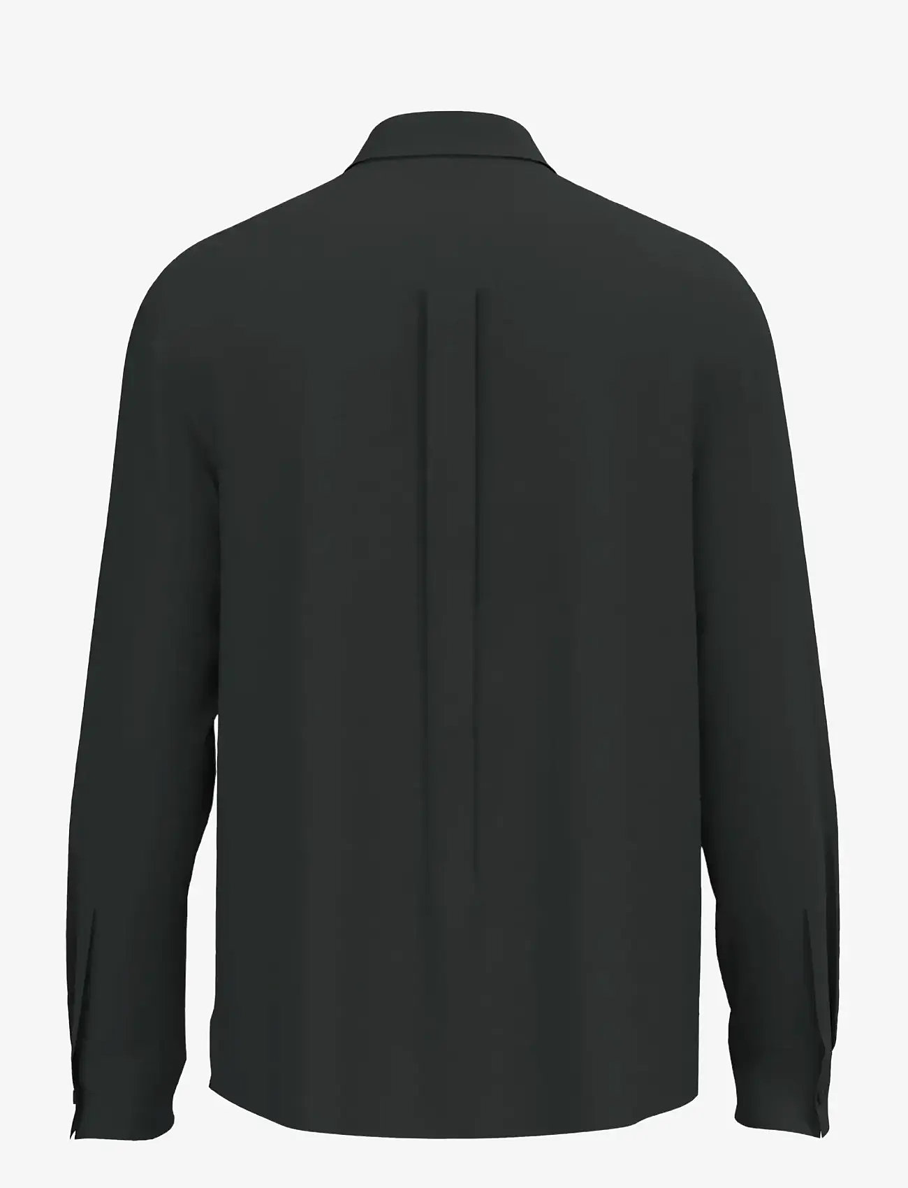 Calvin Klein - LS COTTON NYLON RELAXED SHIRT JA - casual shirts - pirate black - 1