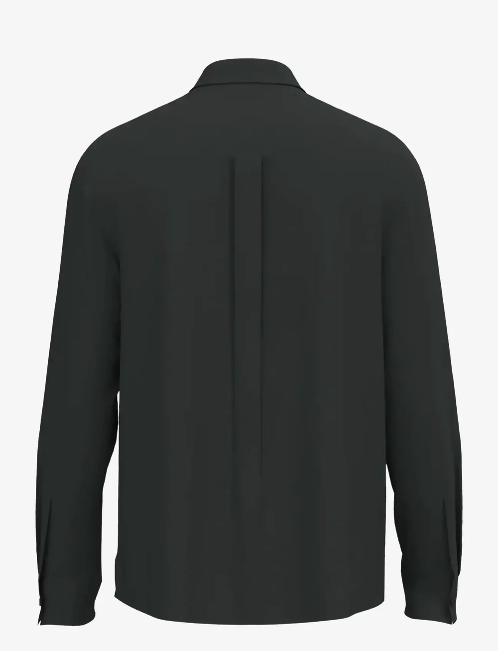 Calvin Klein - LS COTTON NYLON RELAXED SHIRT JA - casual skjortor - pirate black - 1