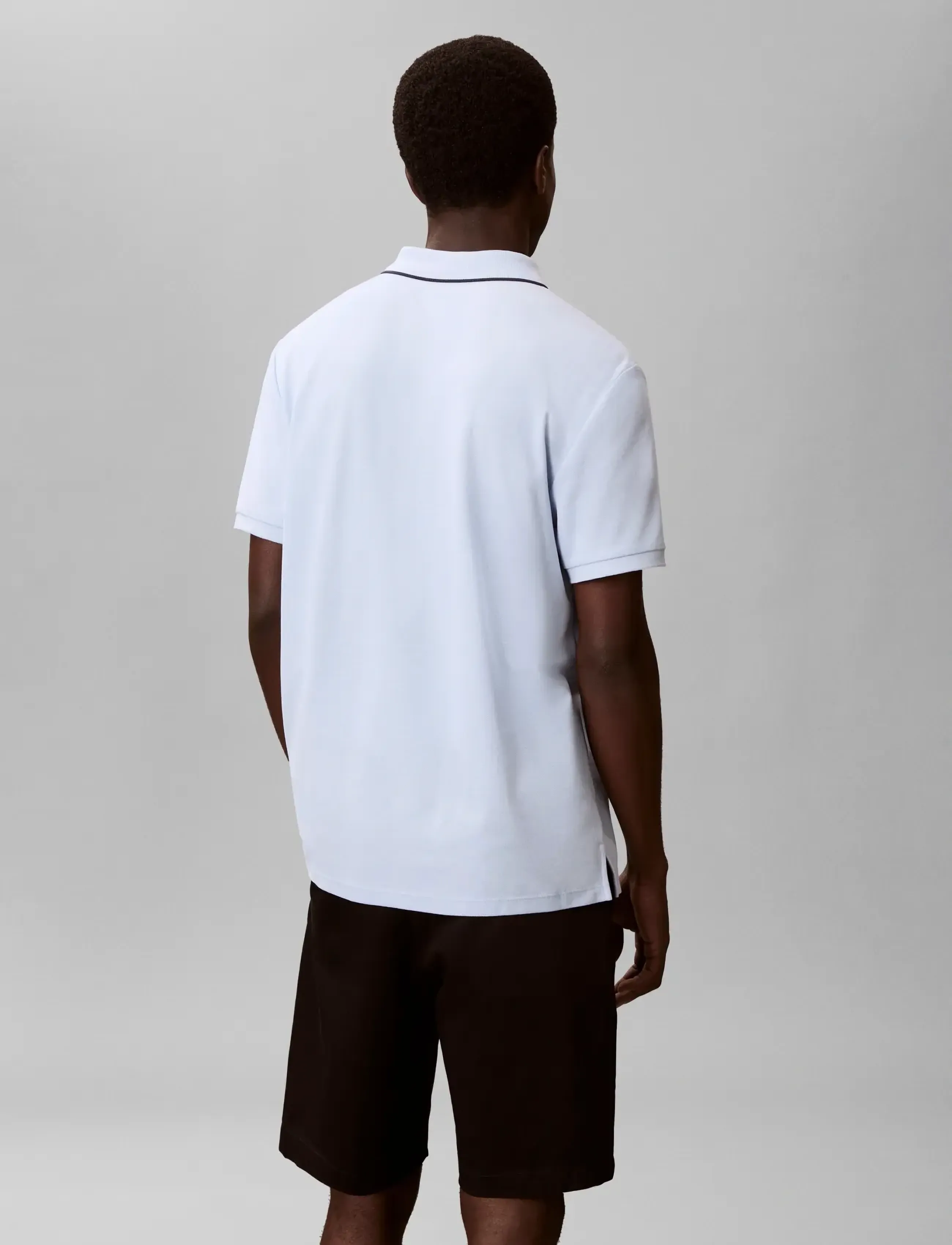 Calvin Klein - SS REFINED PIQUE TIPPED CLASSIC - polo marškinėliai trumpomis rankovėmis - breezy blue - 2