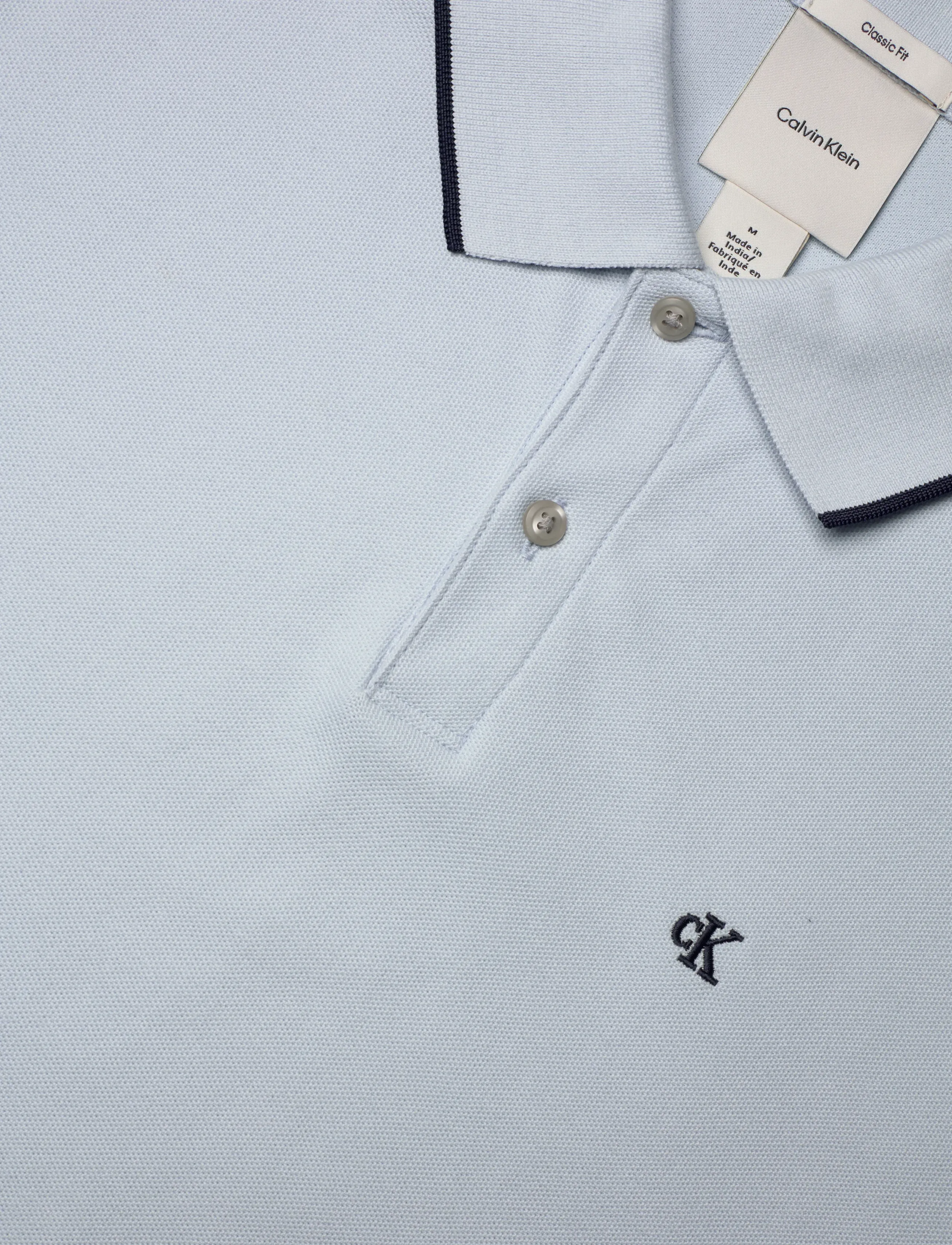 Calvin Klein - SS REFINED PIQUE TIPPED CLASSIC - polos à manches courtes - plein air - 2