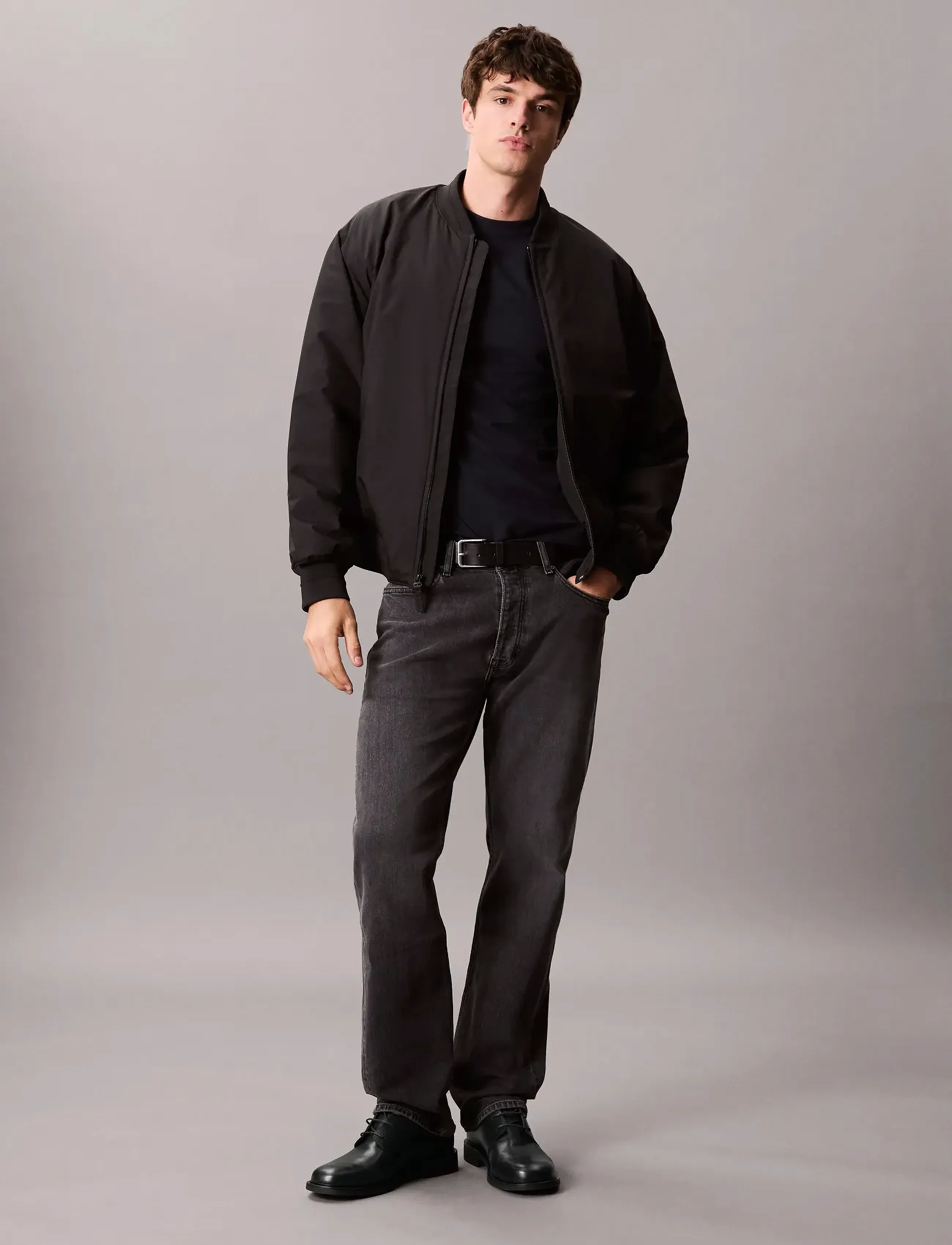 Calvin Klein Ss Slim Stretch Cotton Crewnk Te t-shirts - bas herr – bild 7