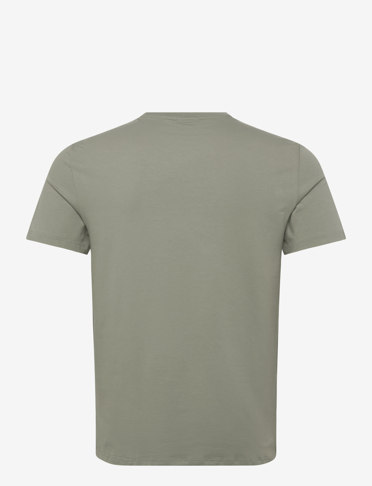 Calvin Klein - SS SLIM STRETCH COTTON CREWNK TE - kortærmede t-shirts - shadow - 1