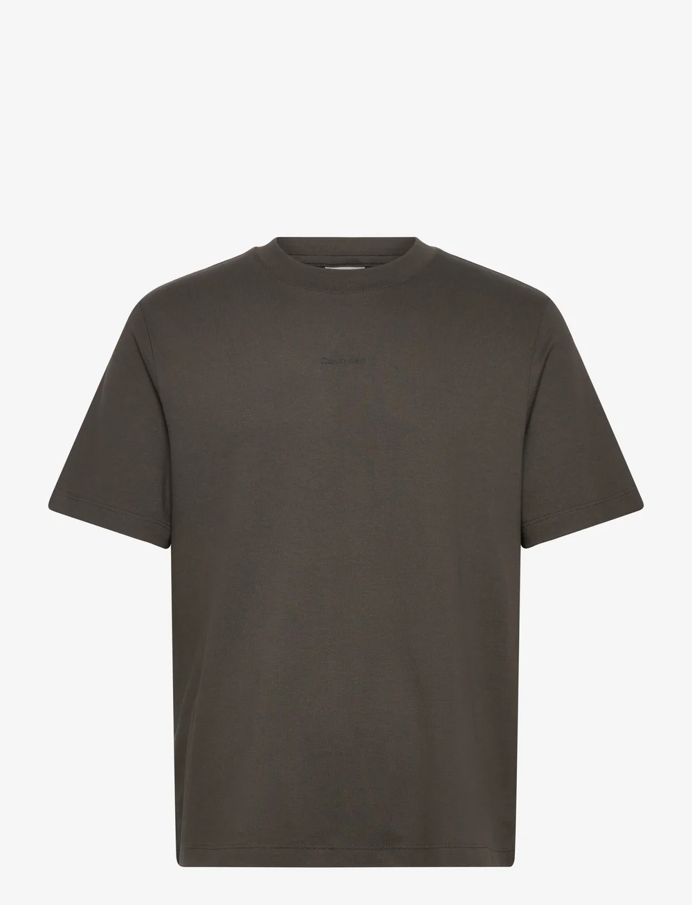 Calvin Klein - SS STRETCH COTTON PIQUE NANO TEE - kurzärmelig - beluga - 1