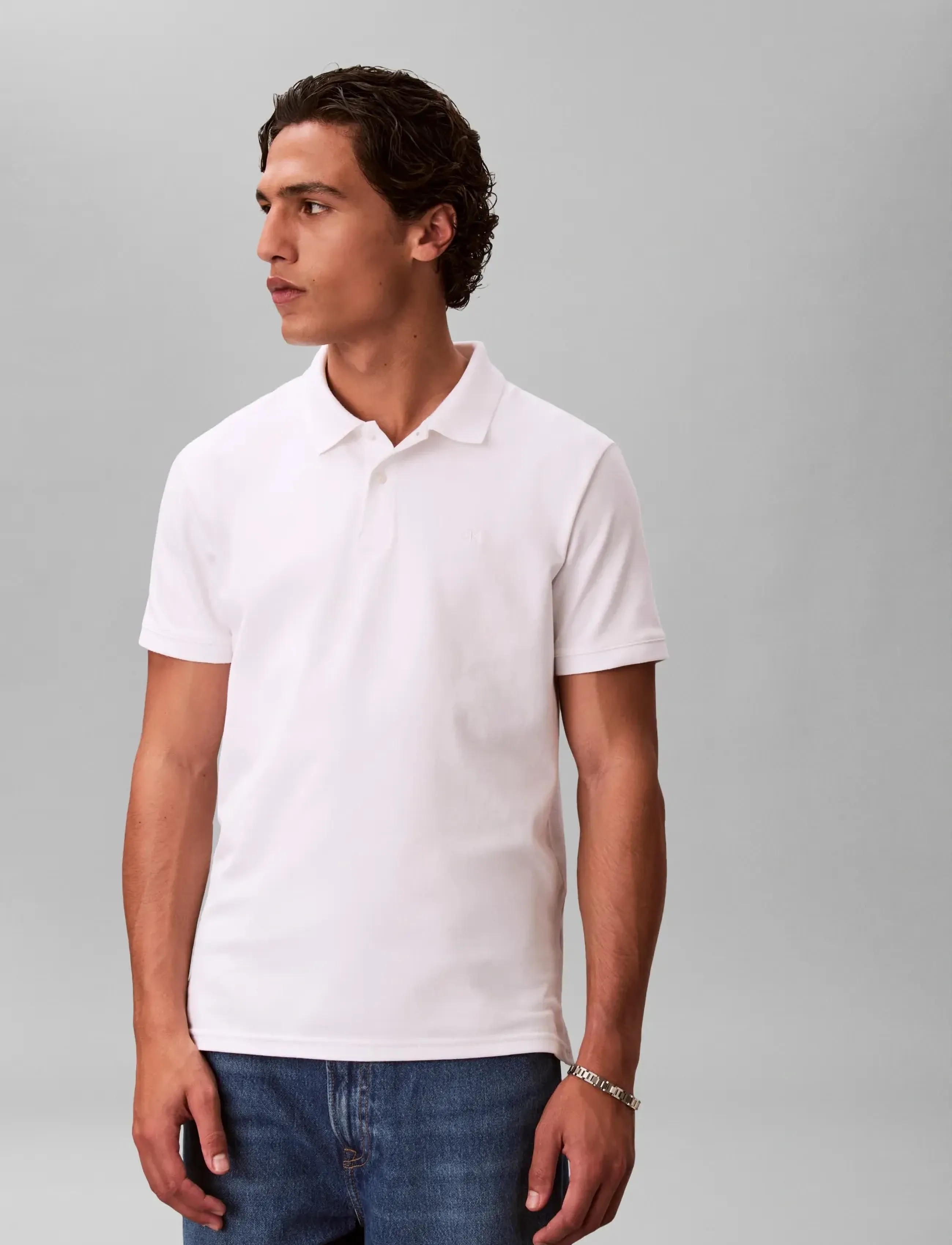 Ss Slim Refined Pique Polo 3