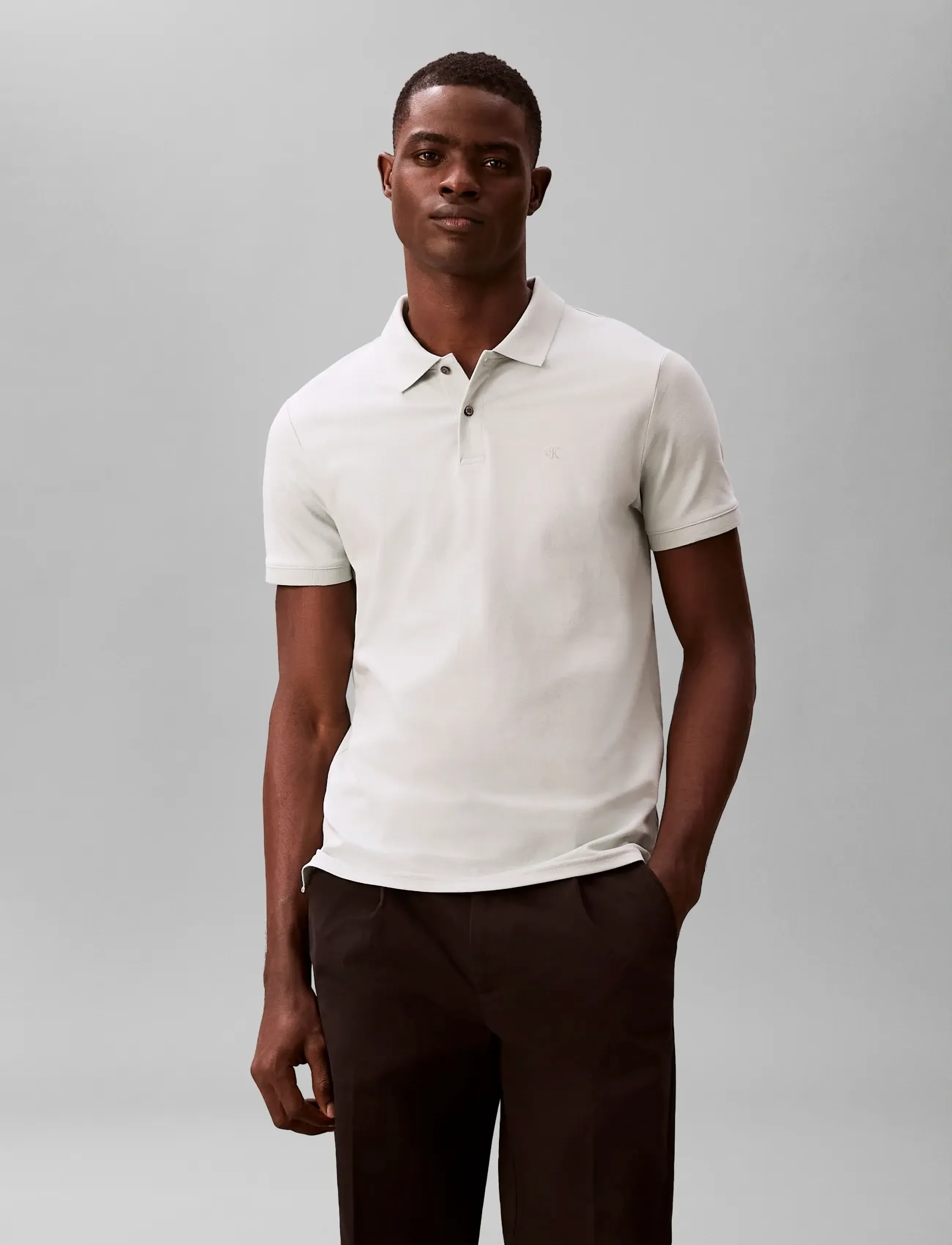 Ss Slim Refined Pique Polo 3