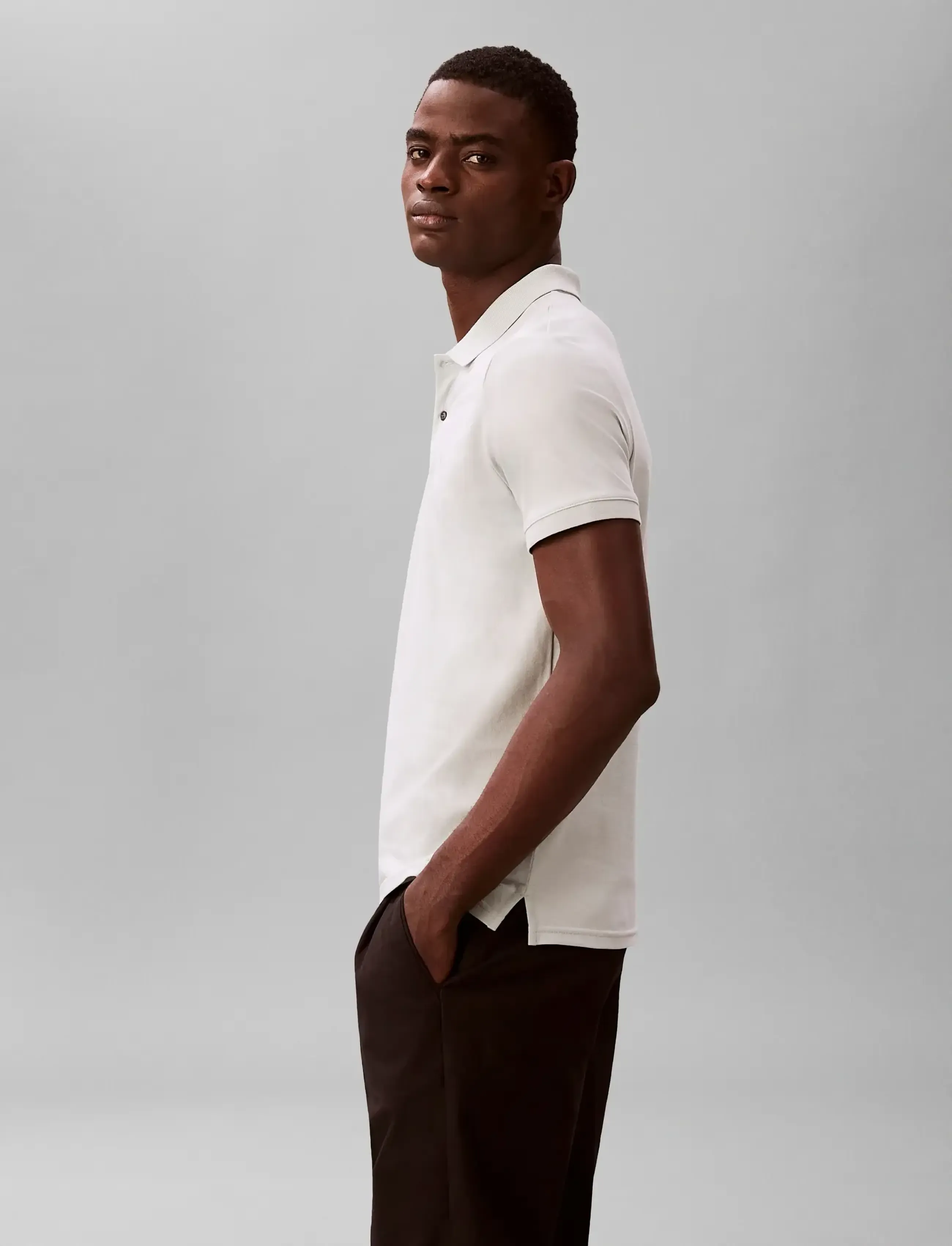 Ss Slim Refined Pique Polo 4