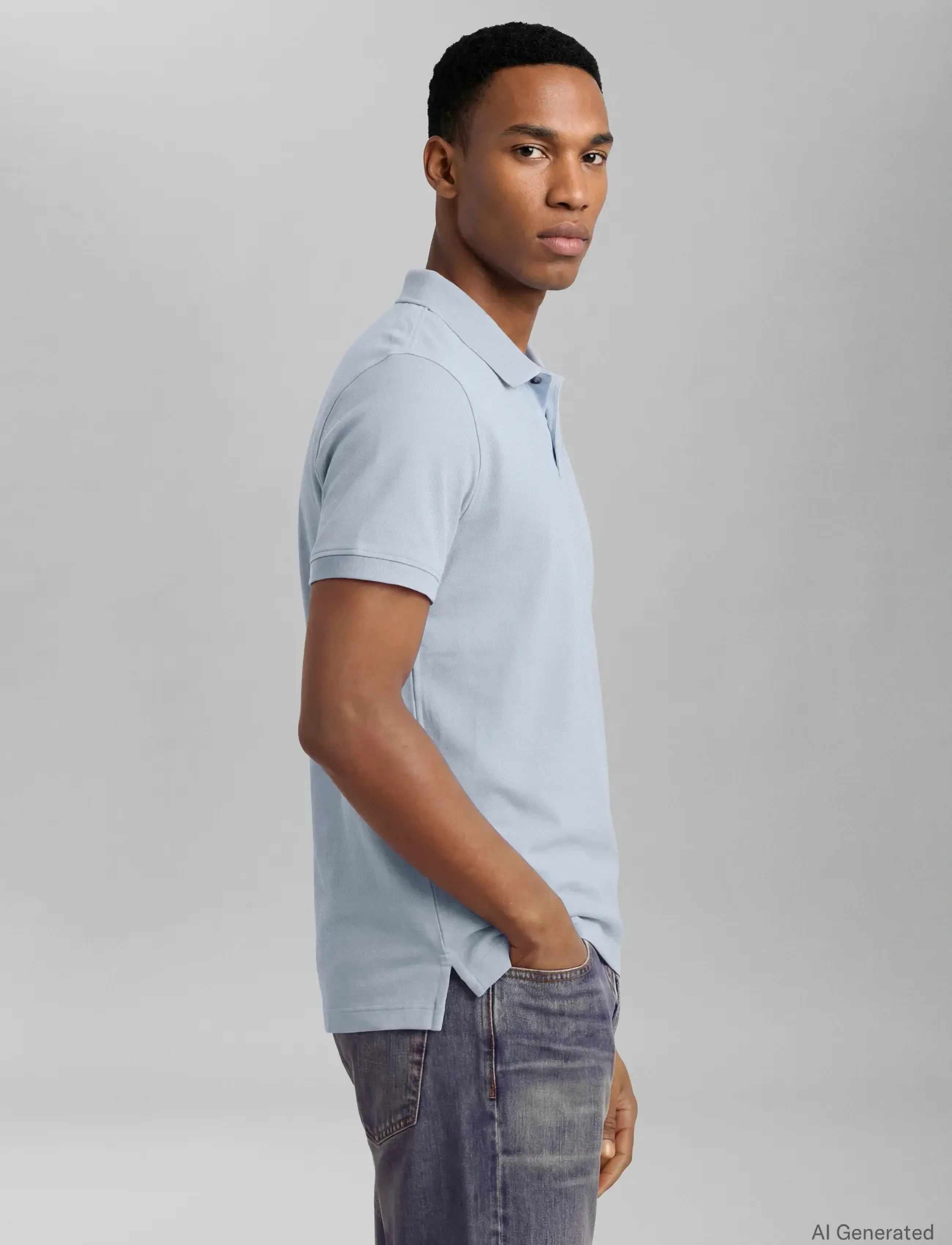 Ss Slim Refined Pique Polo 6