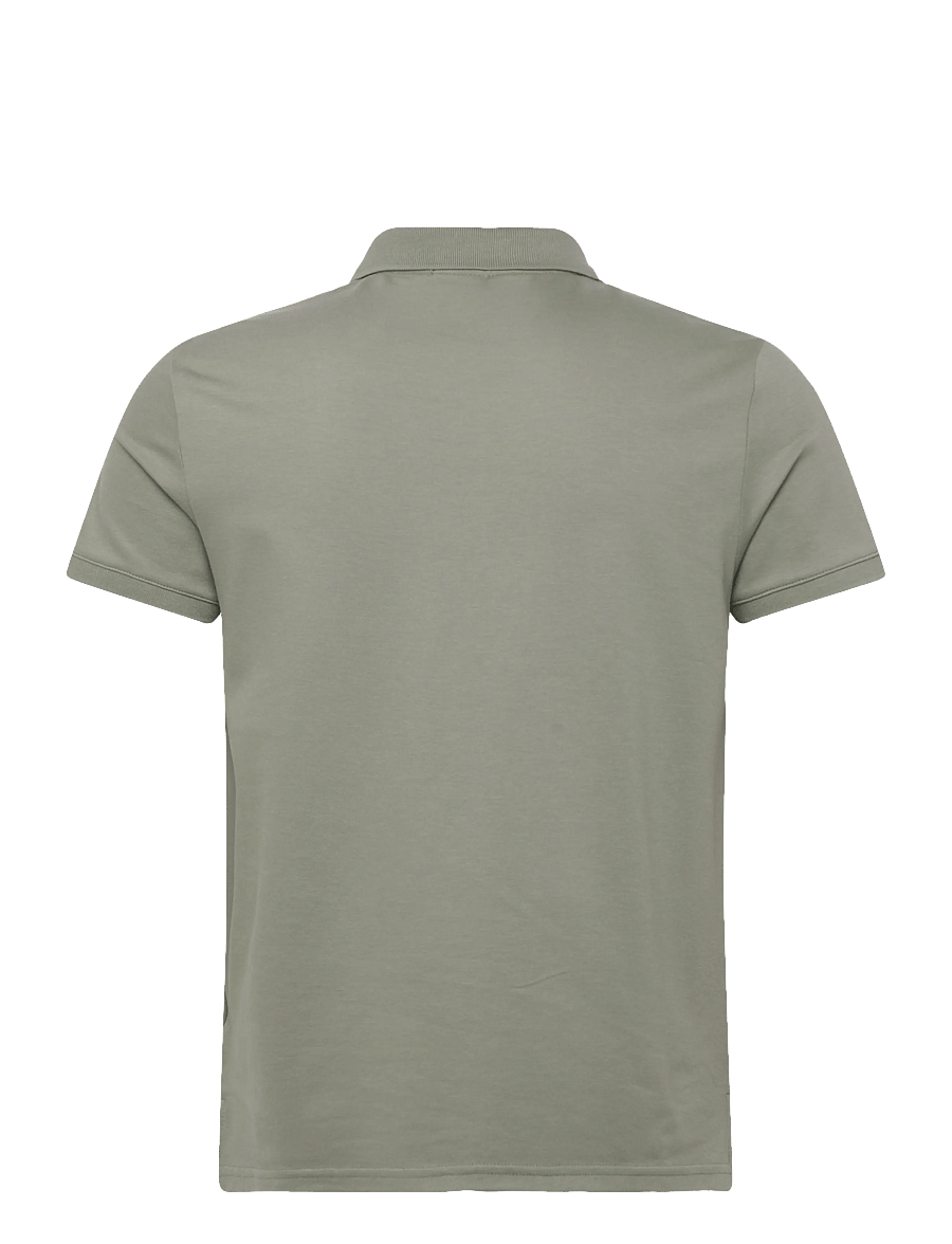Calvin Klein - SS SLIM REFINED PIQUE POLO - kurzärmelig - shadow - 1