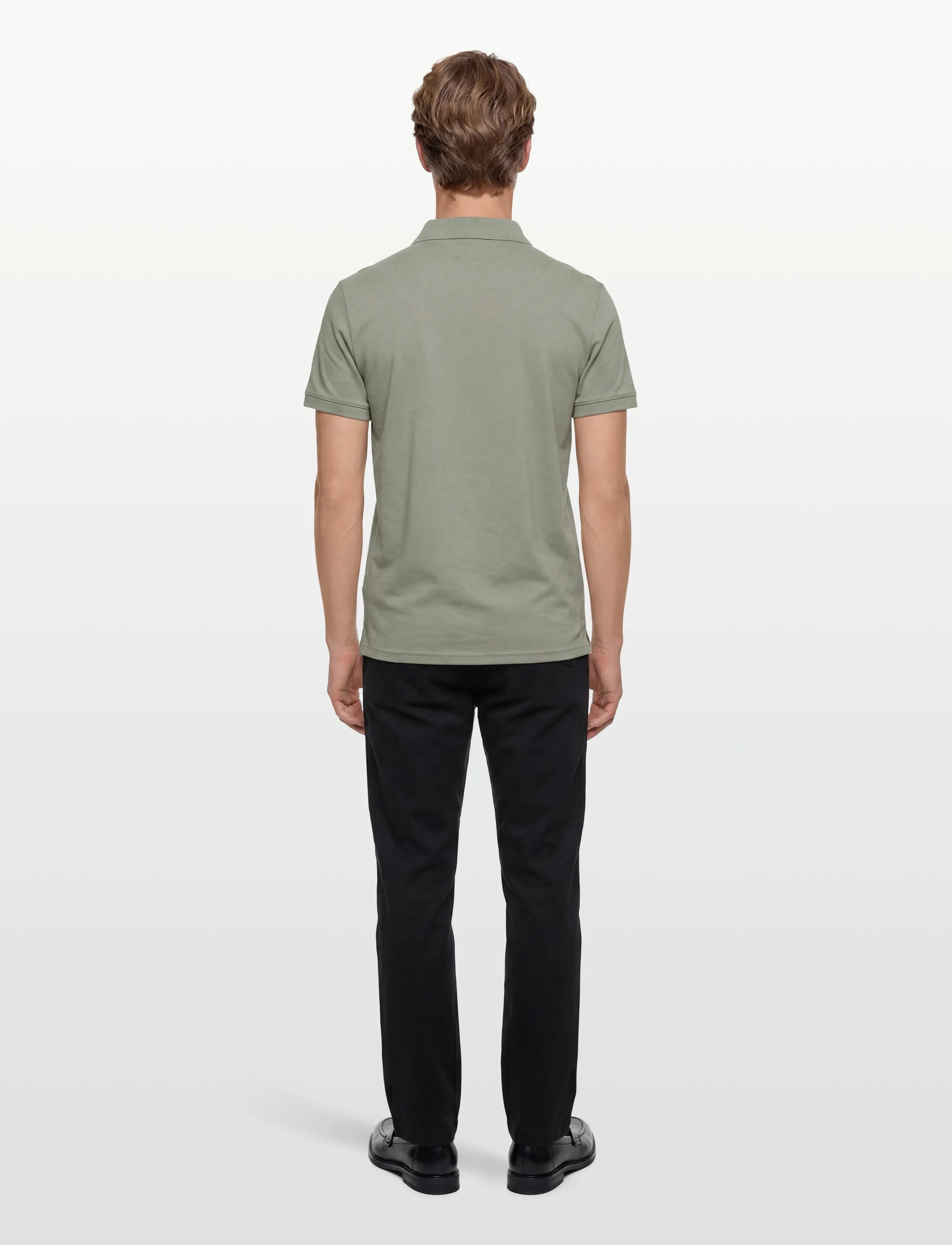Ss Slim Refined Pique Polo 3