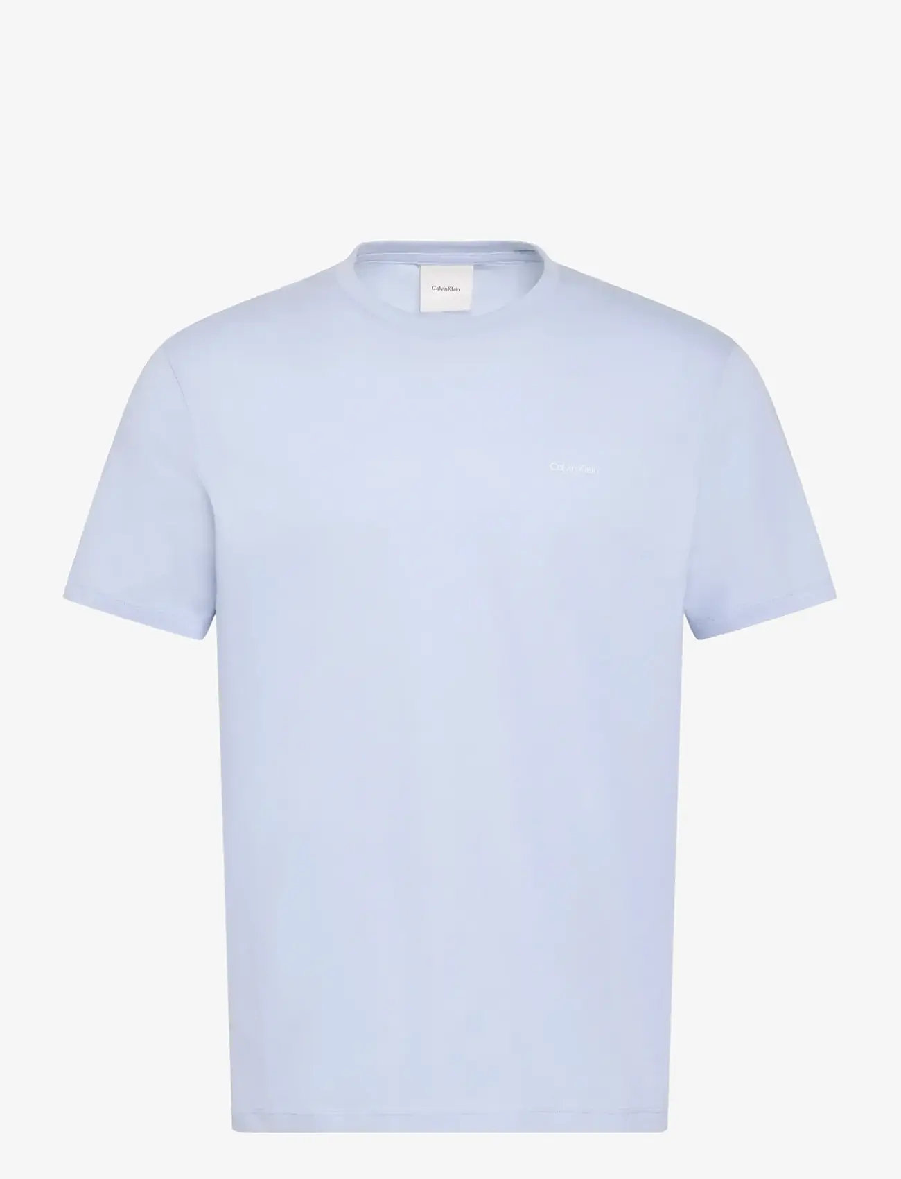 Calvin Klein - SS MICRO LOGO CREWNECK TEE - kortærmede t-shirts - breezy blue - 1