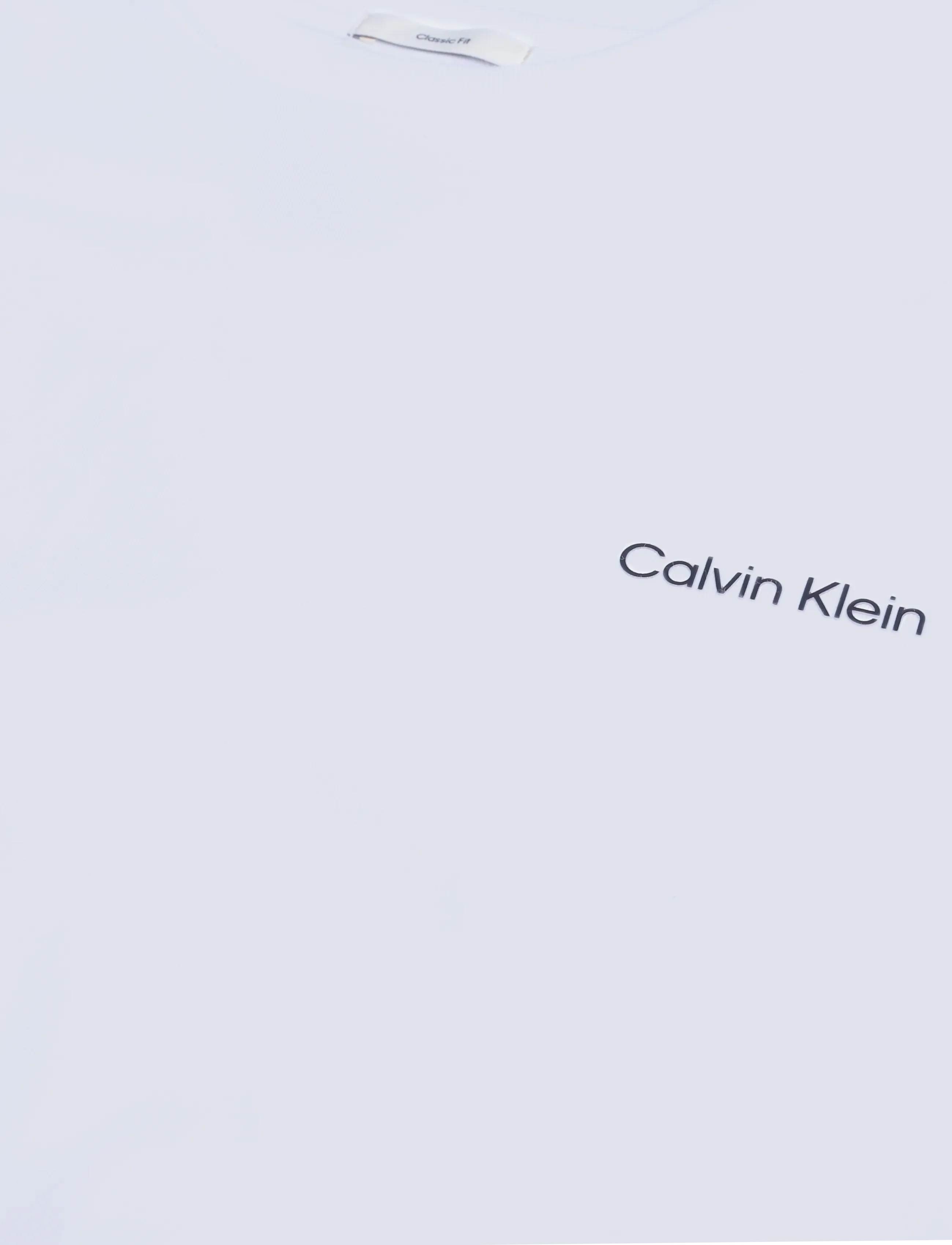Calvin Klein - SS MICRO LOGO TEE - short-sleeved t-shirts - bright white - 5