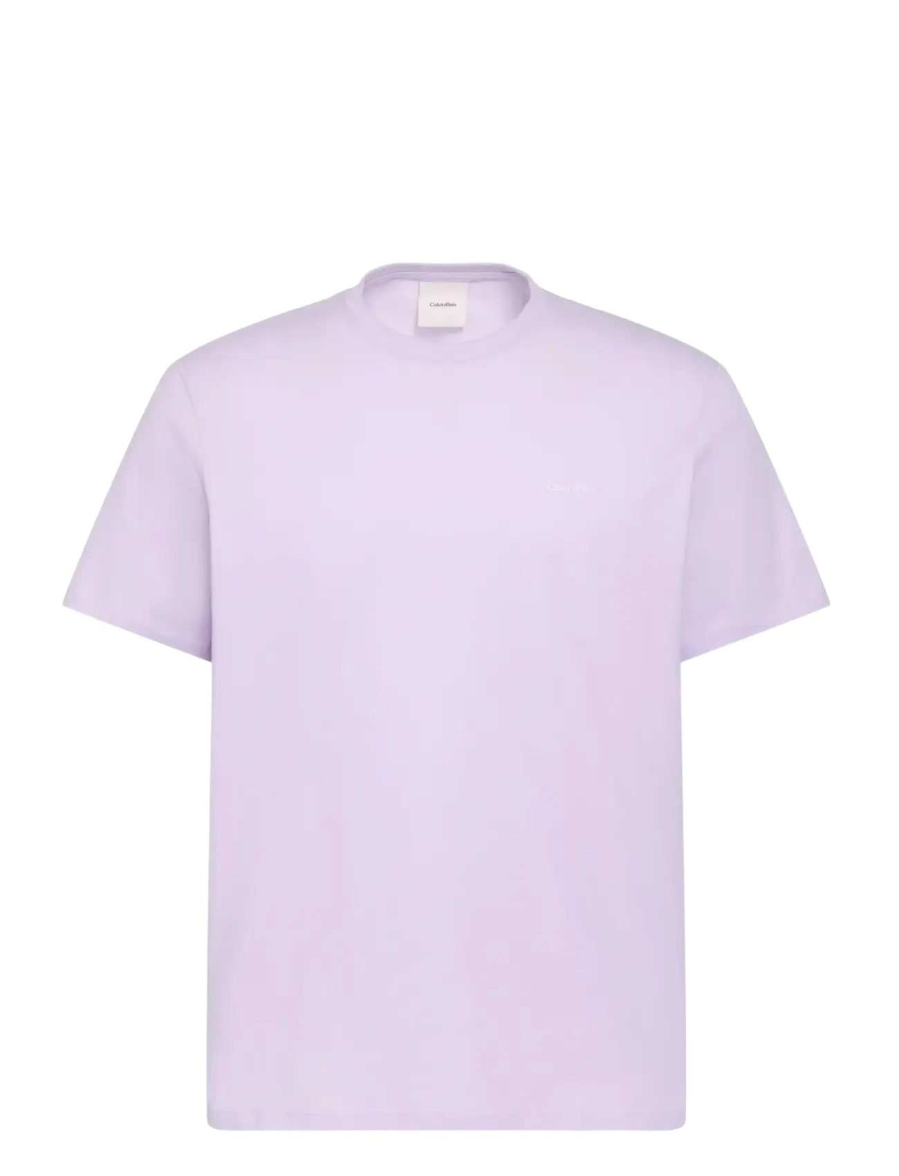 Calvin Klein SS MICRO LOGO CREWNECK TEE - Prezenty dla niego - ISLAND LILAC / purple