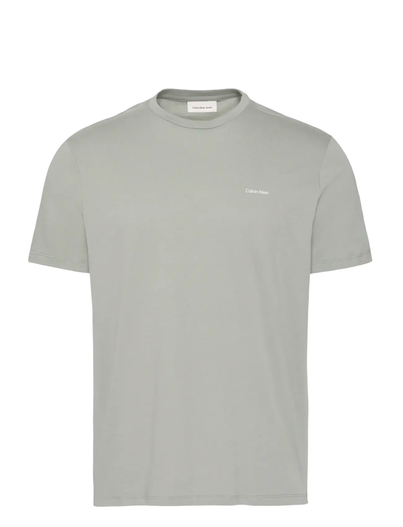 CALVIN KLEIN Ss Micro Logo Tee Grau - S - Herren