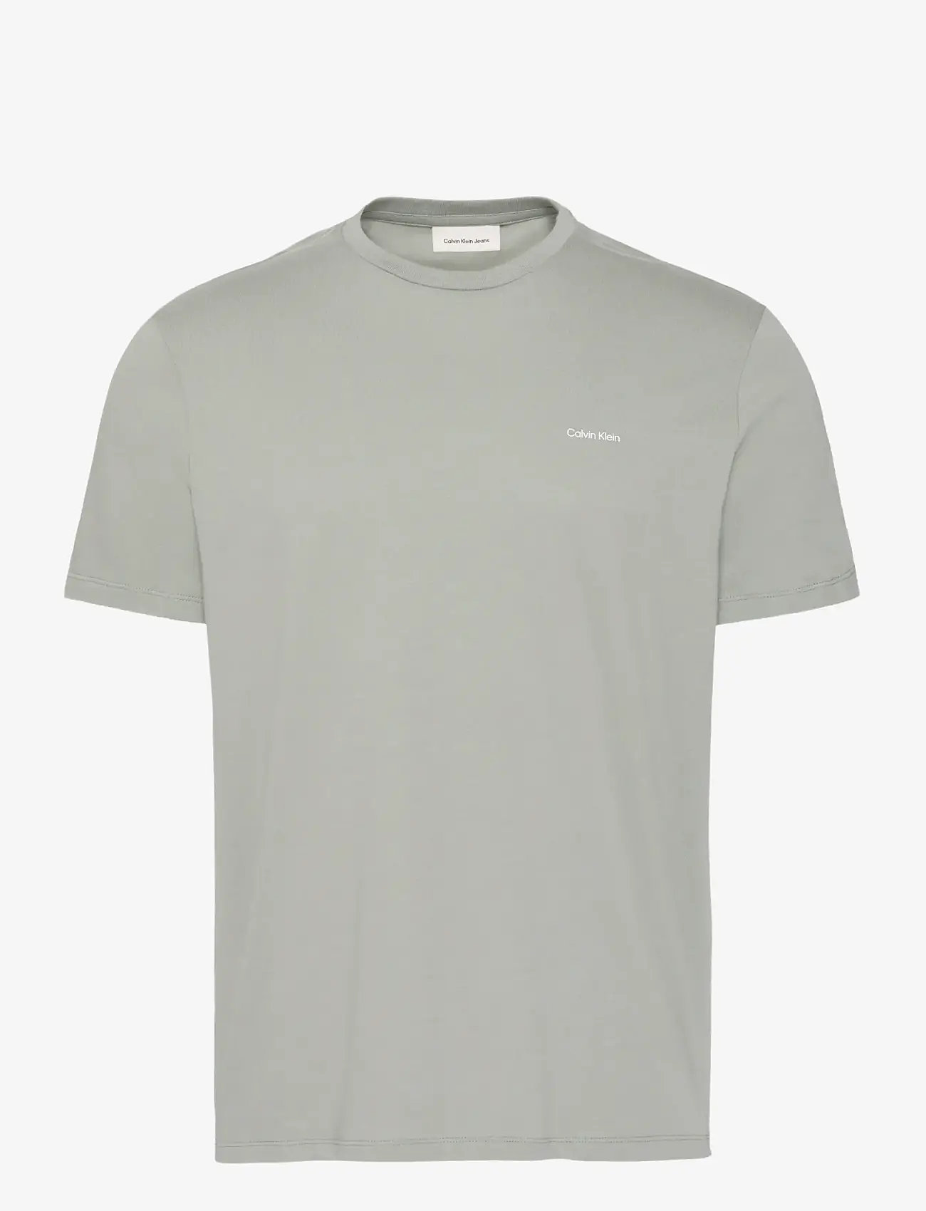 Calvin Klein - SS MICRO LOGO CREWNECK TEE - kortærmede t-shirts - shadow - 1