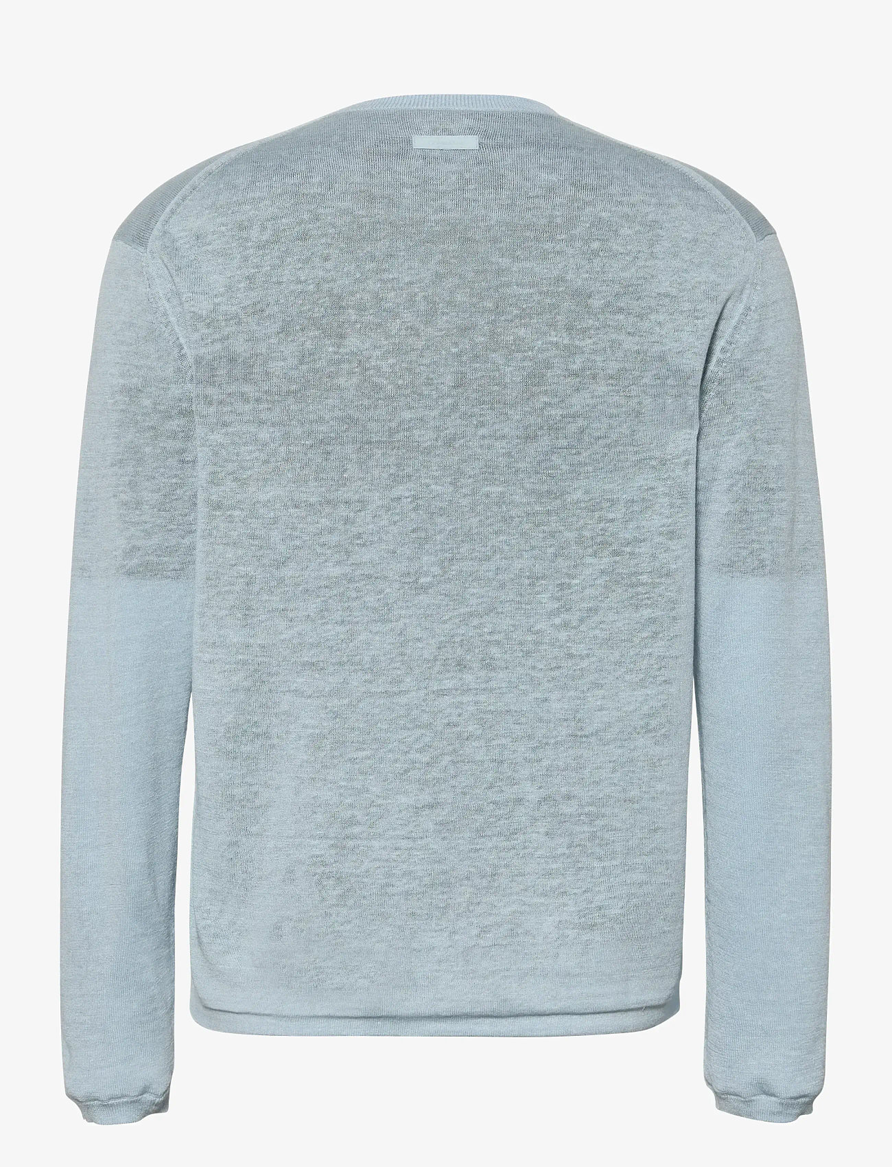 Calvin Klein - LS DOUBLE LAYER ARCHIVE LINEN SW - herbstliche kleidung - peace blue - 1