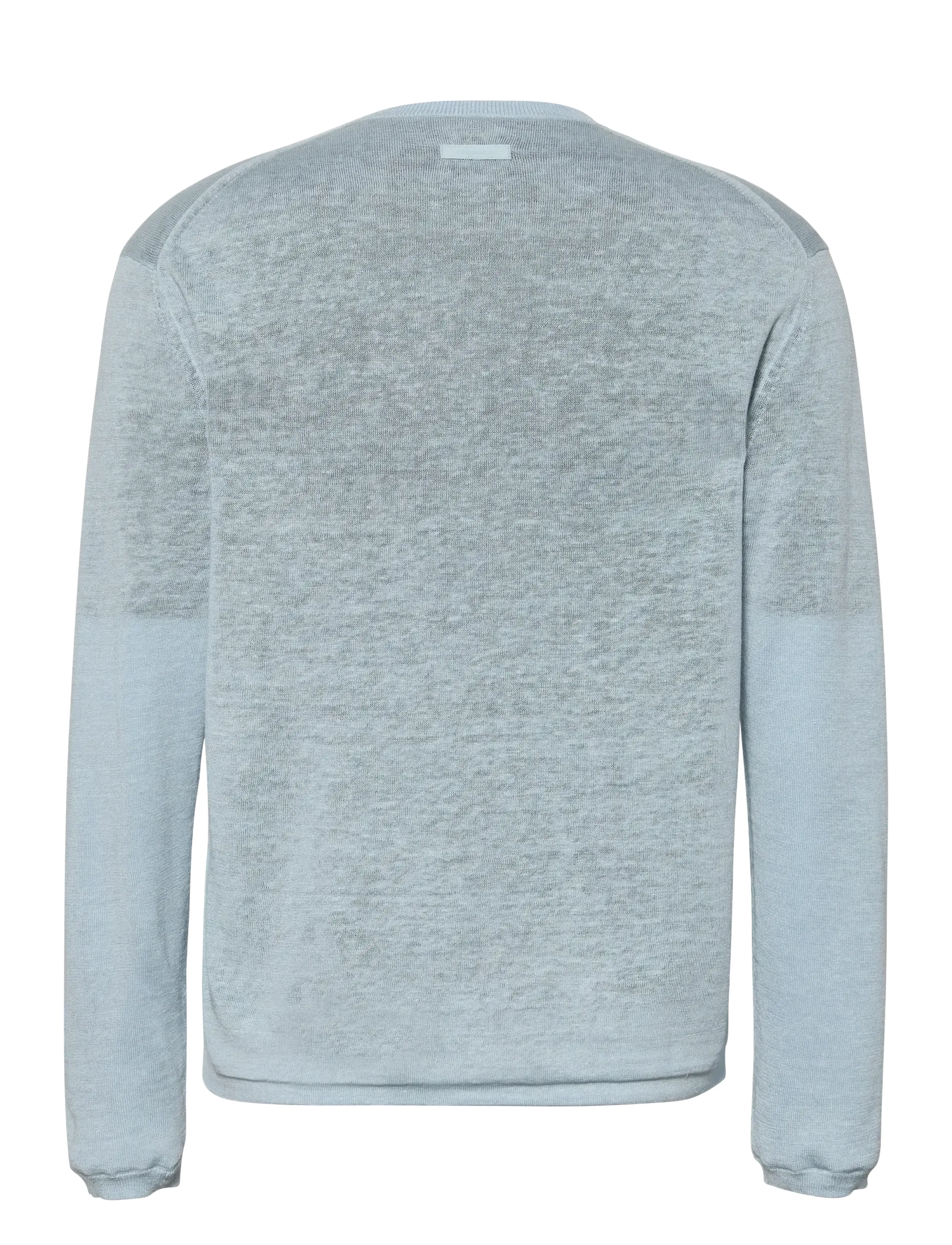 Calvin Klein - LS DOUBLE LAYER ARCHIVE LINEN SW - strik - peace blue - 2