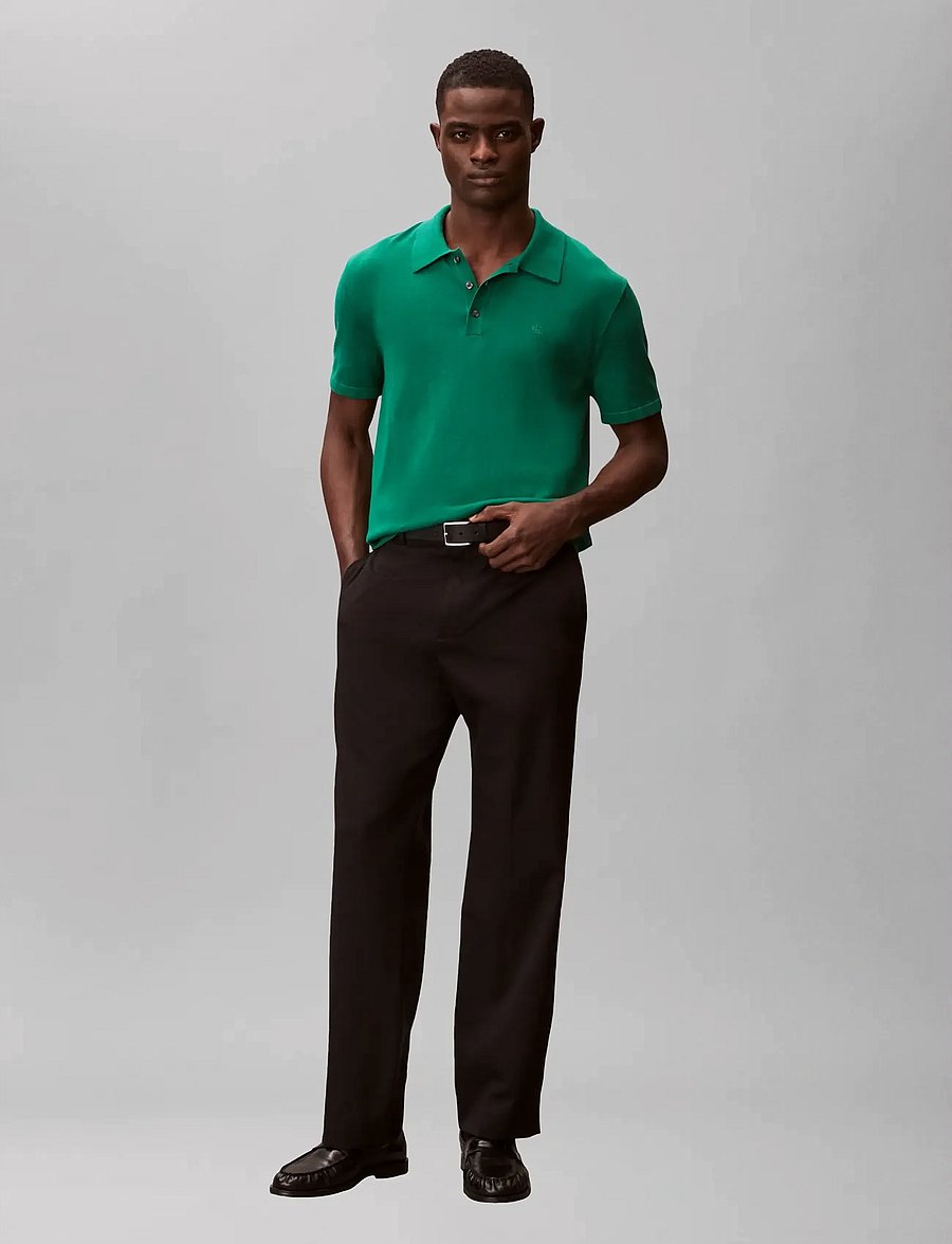 Calvin Klein - SS SUPIMA COTTON POLO 14GG - polostrik - enchanted forest - 3
