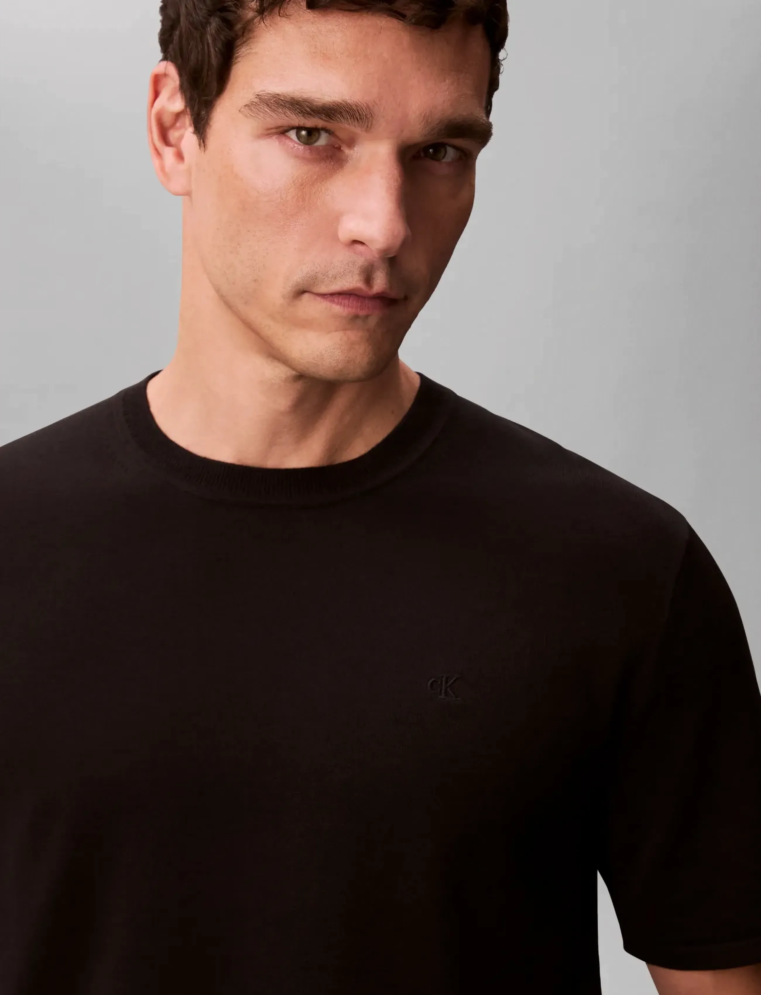 Calvin Klein Ss Supima Cotton Crew 14Gg t-shirts - bas herr – bild 6