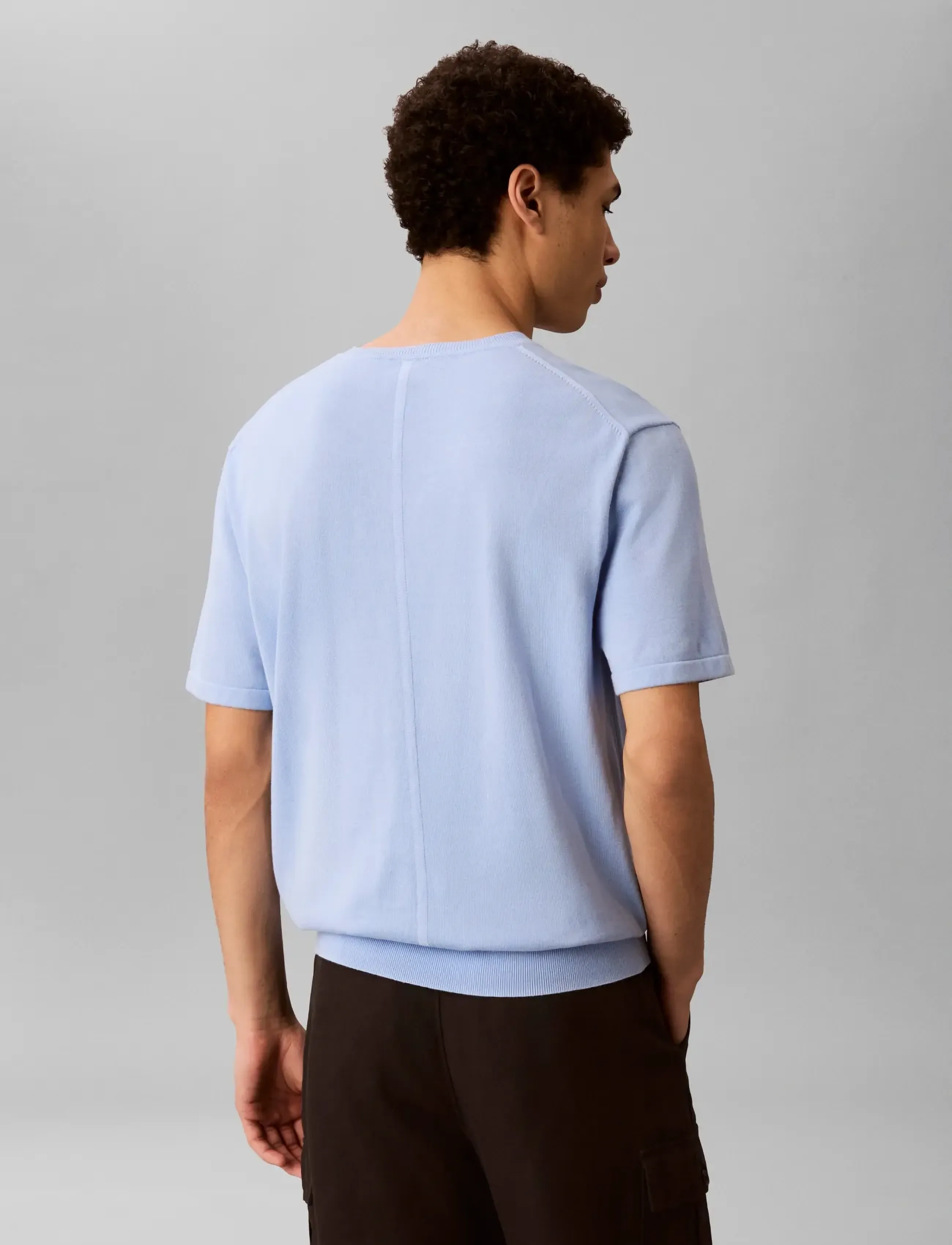 Calvin Klein Ss Supima Cotton Crew 14Gg t-shirts - bas herr – bild 7