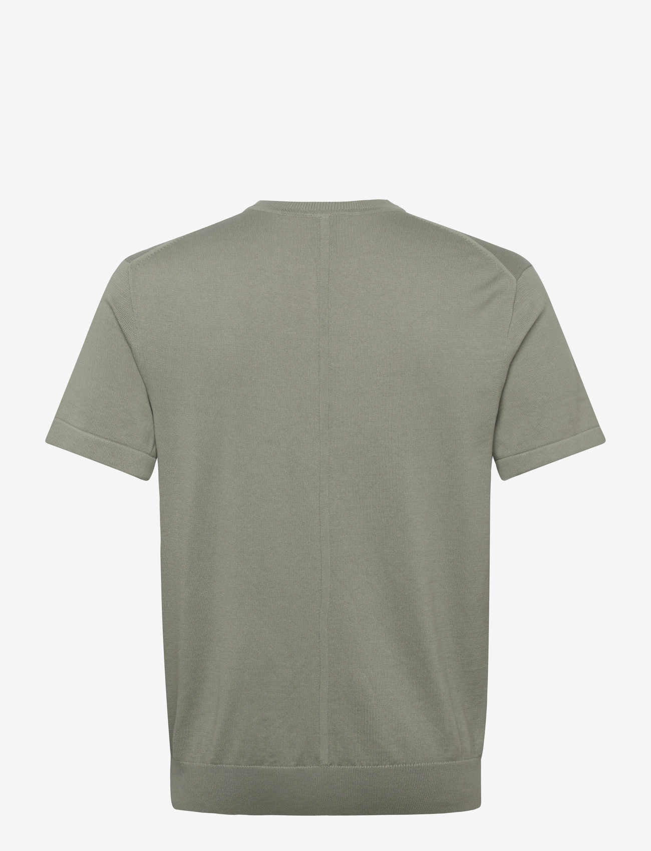 Calvin Klein - SS SUPIMA COTTON CREW 14GG - t-krekli ar īsām piedurknēm - shadow - 1