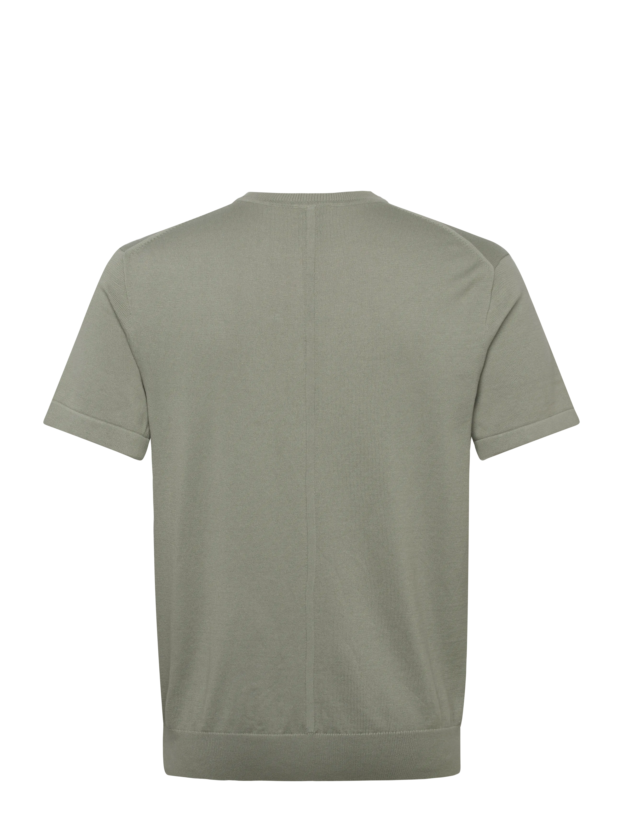 Calvin Klein - SS SUPIMA COTTON CREW 14GG - korte mouwen - shadow - 1