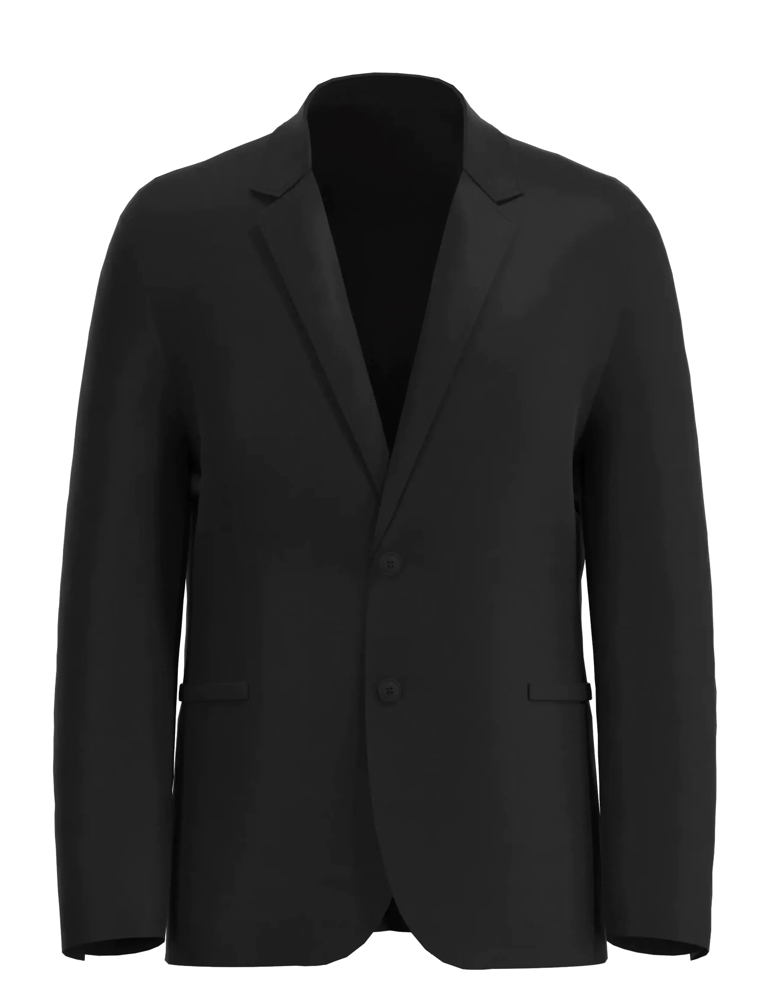 Calvin Klein LS TECH CLASSIC BLAZER - Jackor & rockar - BLACK / black