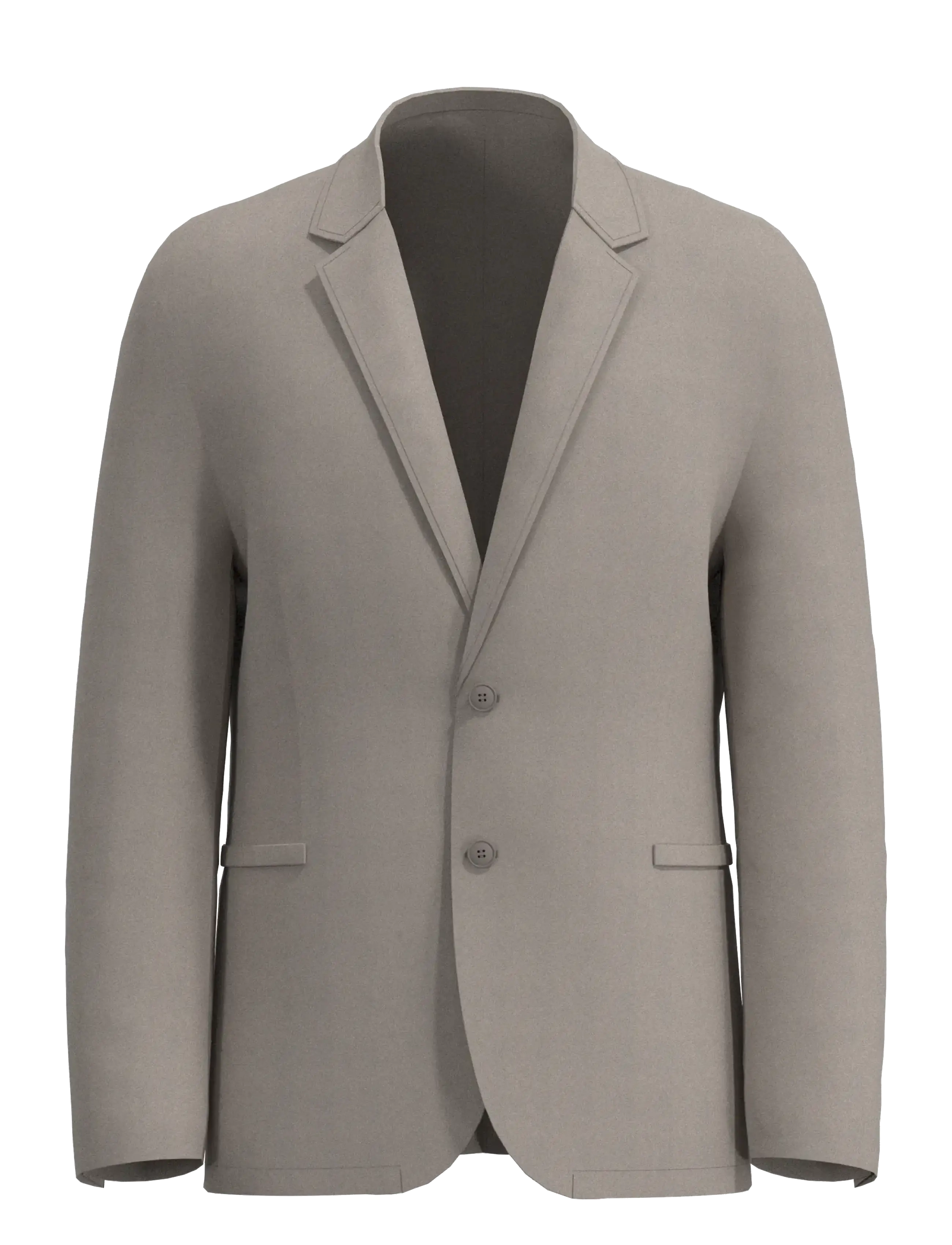 CALVIN KLEIN Ls Tech Klassisch Blazer Grau - L - Herren