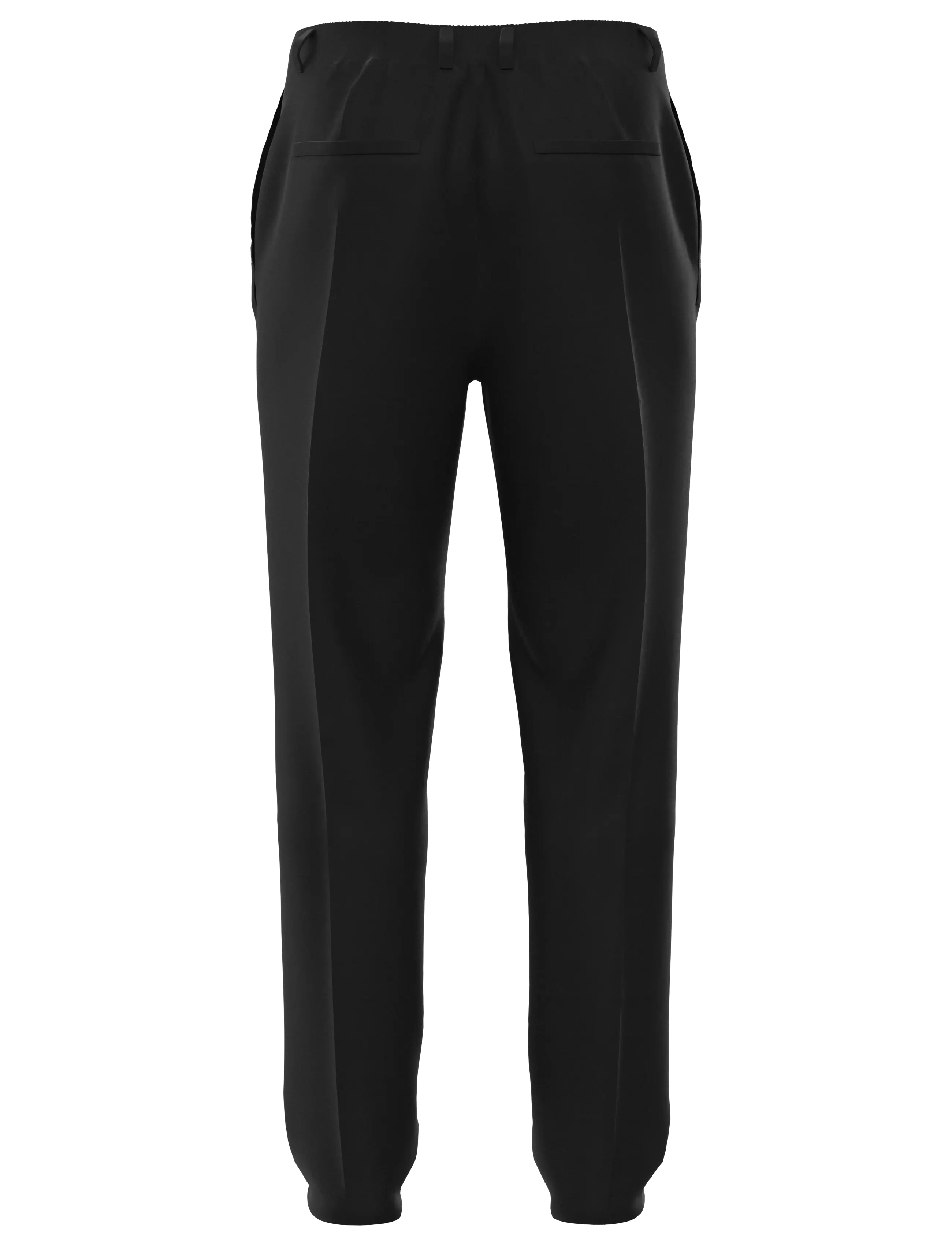 Calvin Klein - TECH HALF ELASTIC TROUSER - dressbukser - black - 2