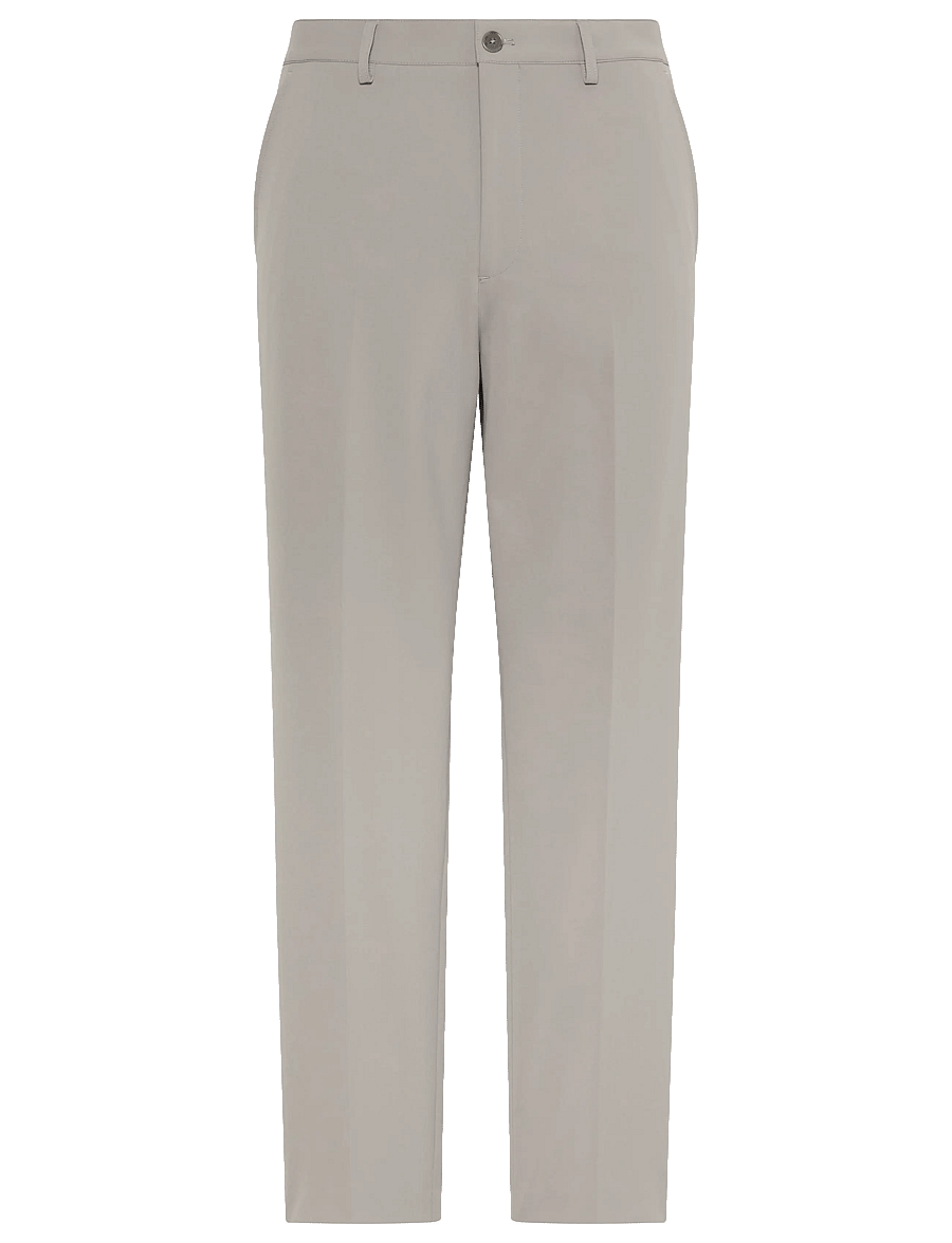 Calvin Klein - TECH HALF ELASTIC TROUSER - anzugshosen - mourning dove - 1