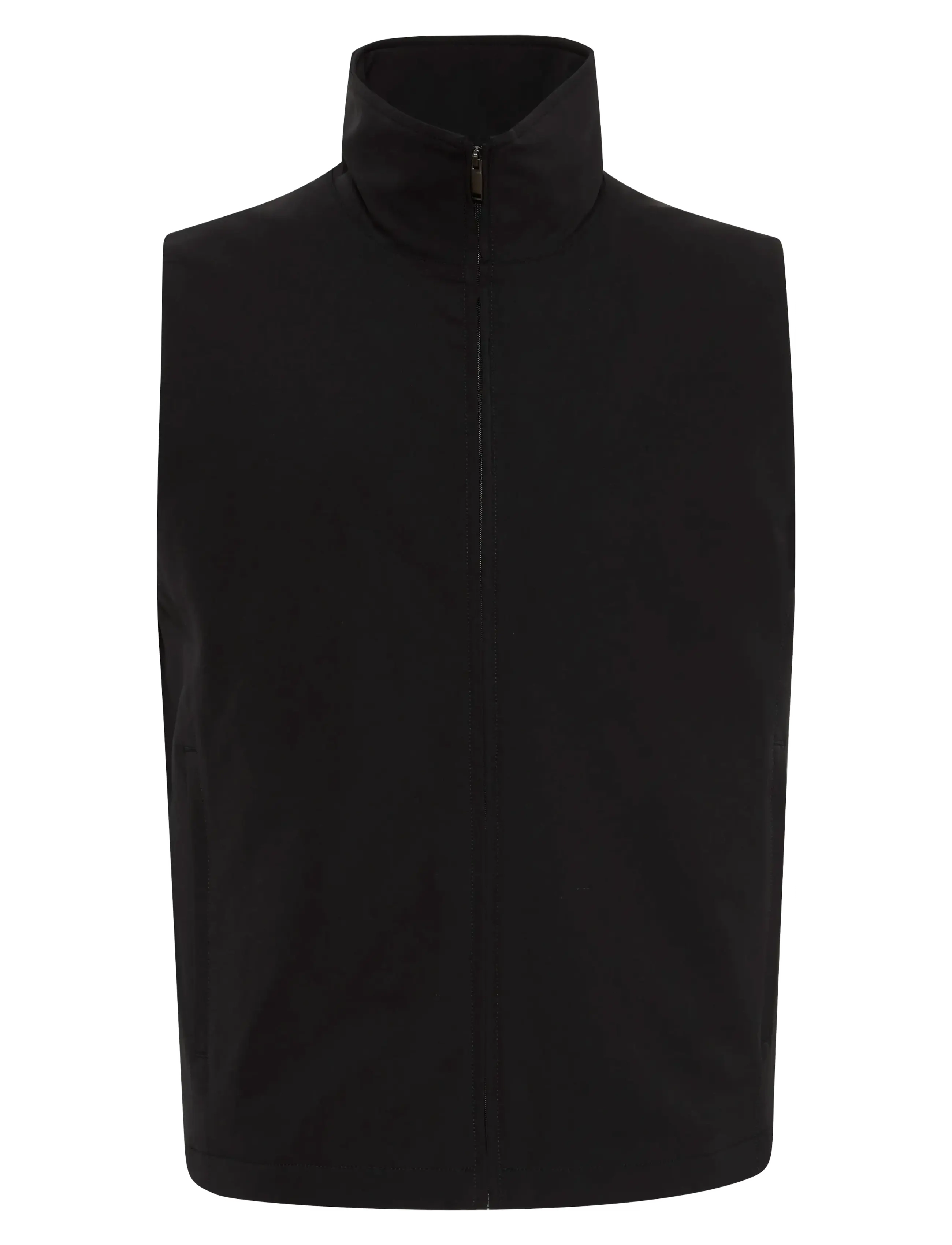 Calvin Klein SLVLSS REFINED TECH VEST - Jackets & Coats - BLACK / black