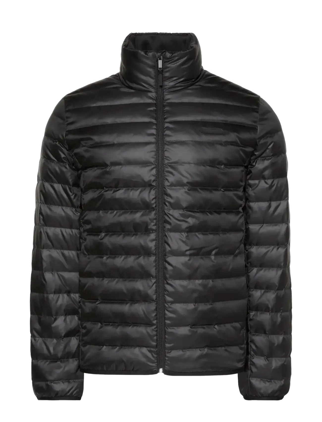 Calvin Klein LS LT WT NYLON CHANNELED PUFFER - Calvin Klein - BLACK / black