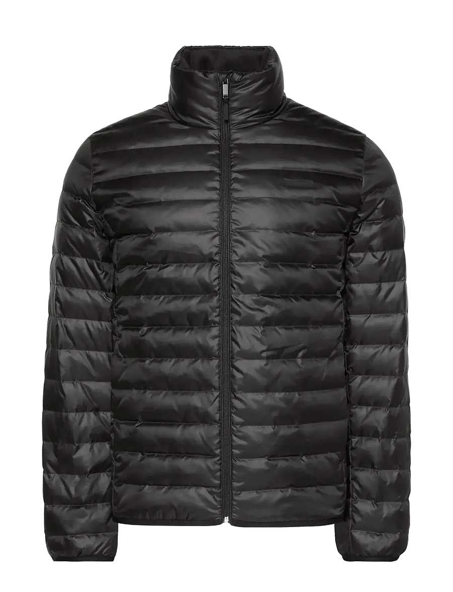 Calvin Klein - LS LT WT NYLON CHANNELED PUFFER - daunenjacken - black - 1