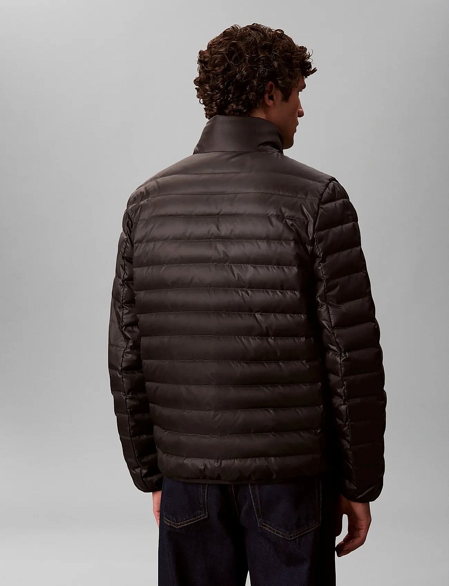 Calvin Klein - LS LT WT NYLON CHANNELED PUFFER - daunenjacken - black - 2