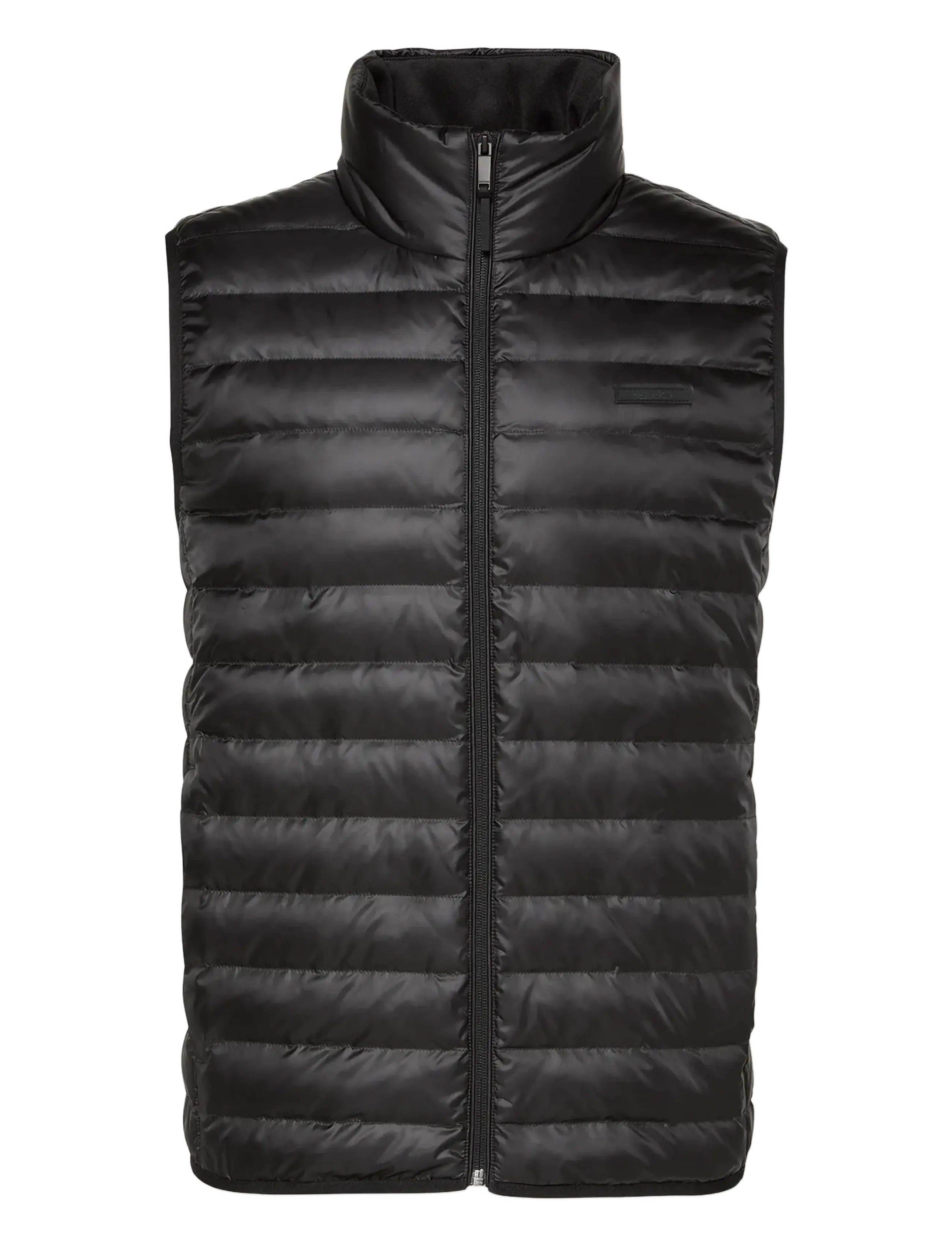 Calvin Klein SLVLSS LT WT NYLON PUFFER VEST - Premium-Styles - BLACK / black