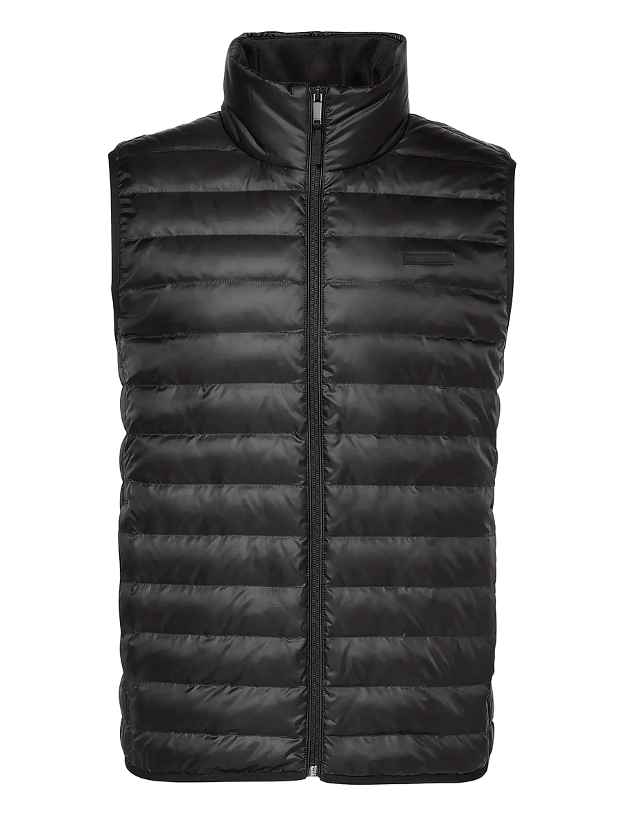 Calvin Klein - SLVLSS LT WT NYLON PUFFER VEST - vests - black - 1