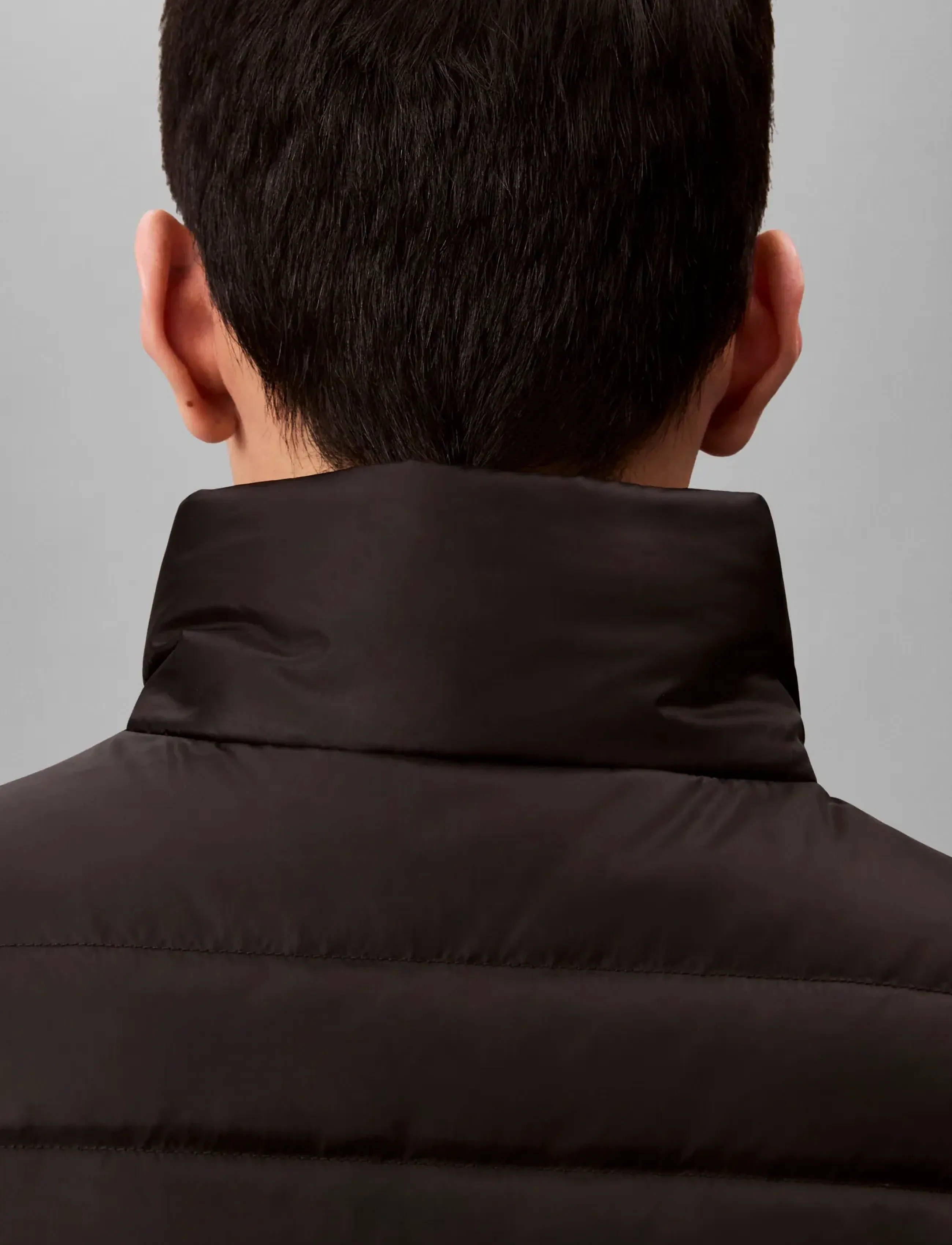 Calvin Klein - SLVLSS LT WT NYLON PUFFER VEST - vests - black - 4