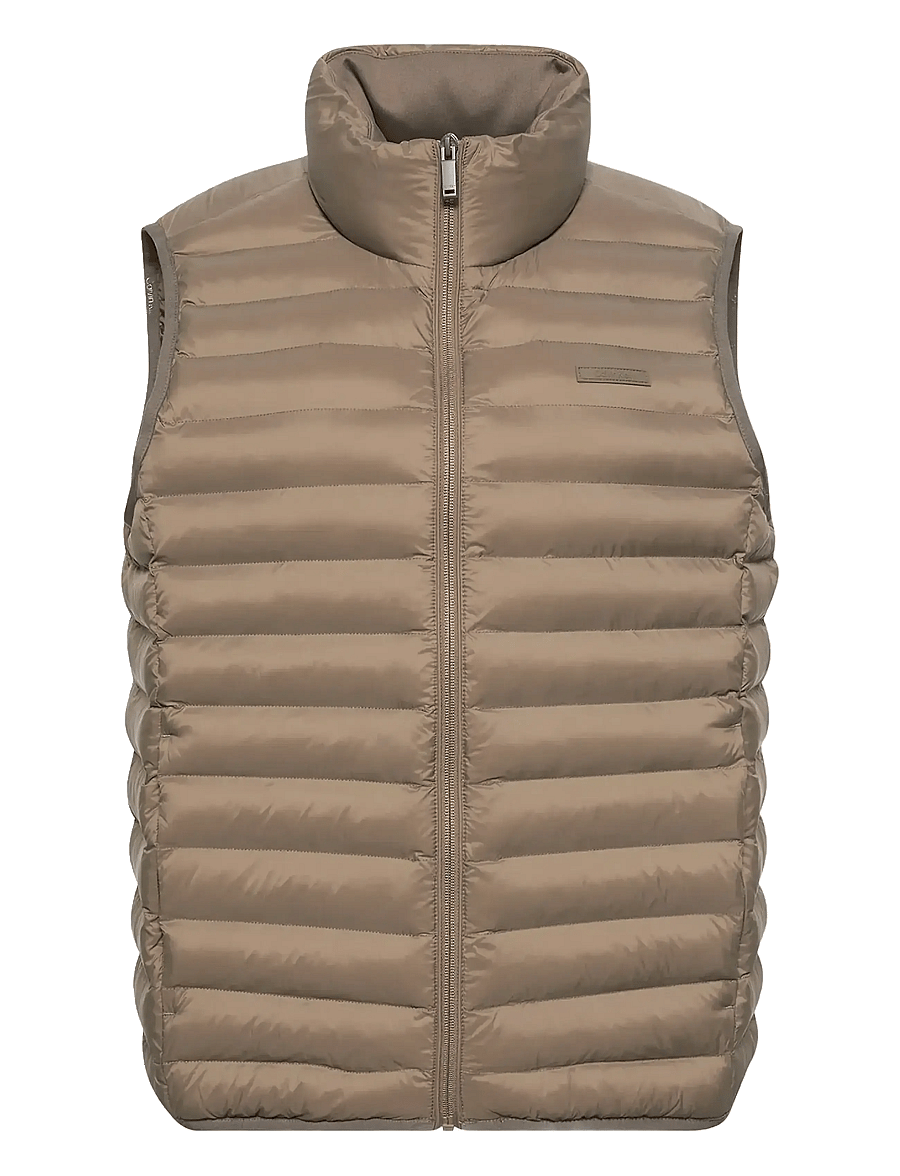 Calvin Klein - SLVLSS LT WT NYLON PUFFER VEST - westen - morel - 1