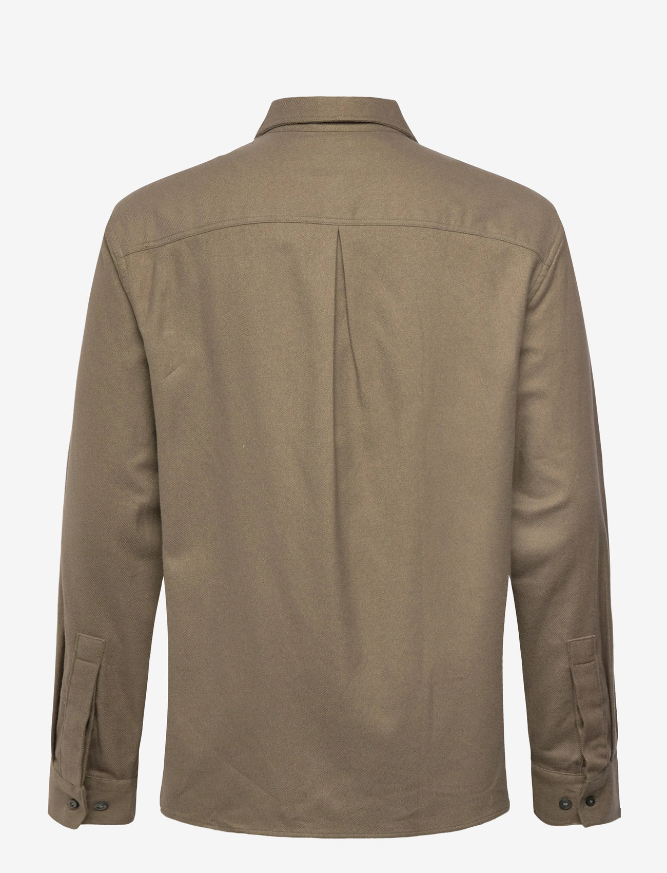 Calvin Klein - LS MELANGE FLANNEL EASY SHIRT - flanellskjortor - beluga - 2