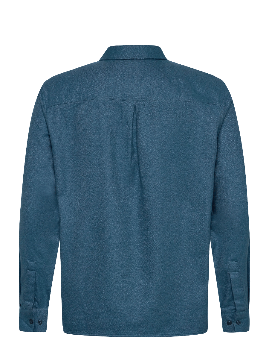 Calvin Klein - LS MELANGE FLANNEL EASY SHIRT - flanell-hemden - wild wind - 2